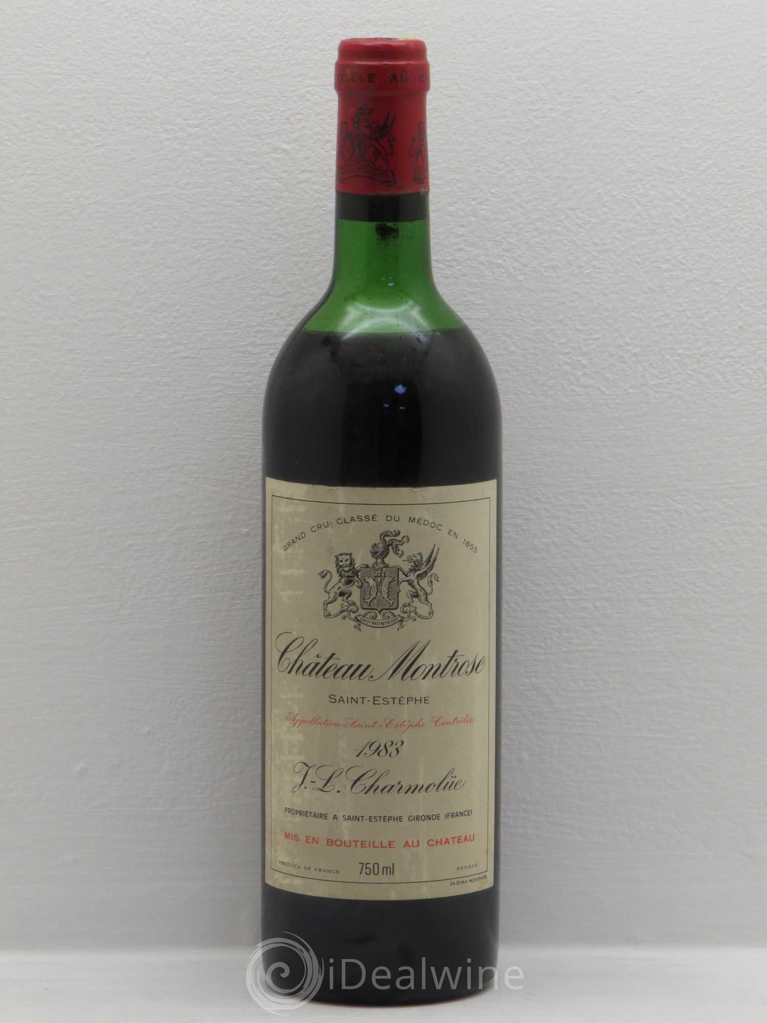 Château Montrose 2ème Grand Cru Classé 1983 - Lot de 1 bouteille - 0
