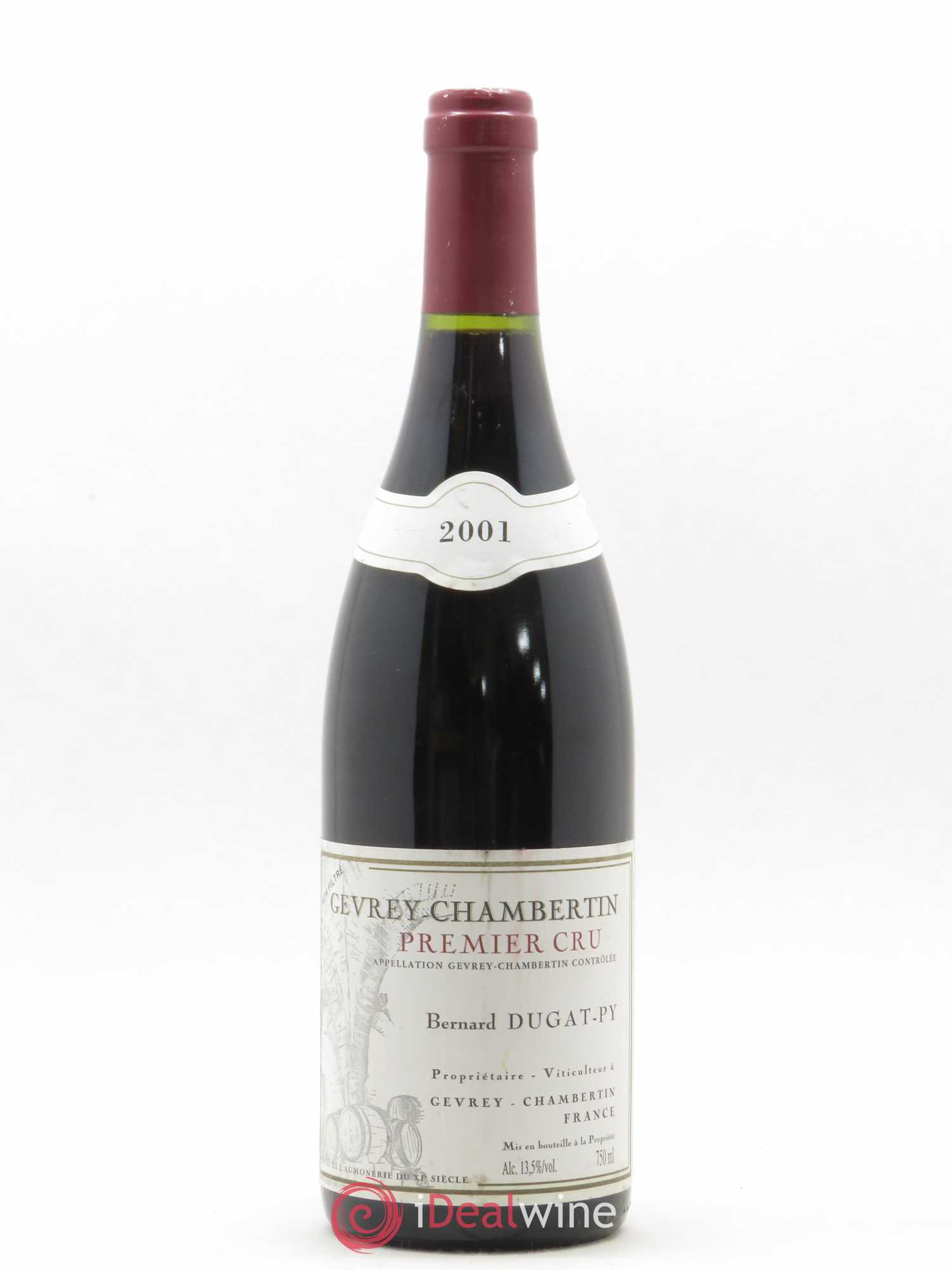 Gevrey-Chambertin 1er Cru Dugat-Py 2001 - Lot de 1 bouteille - 0