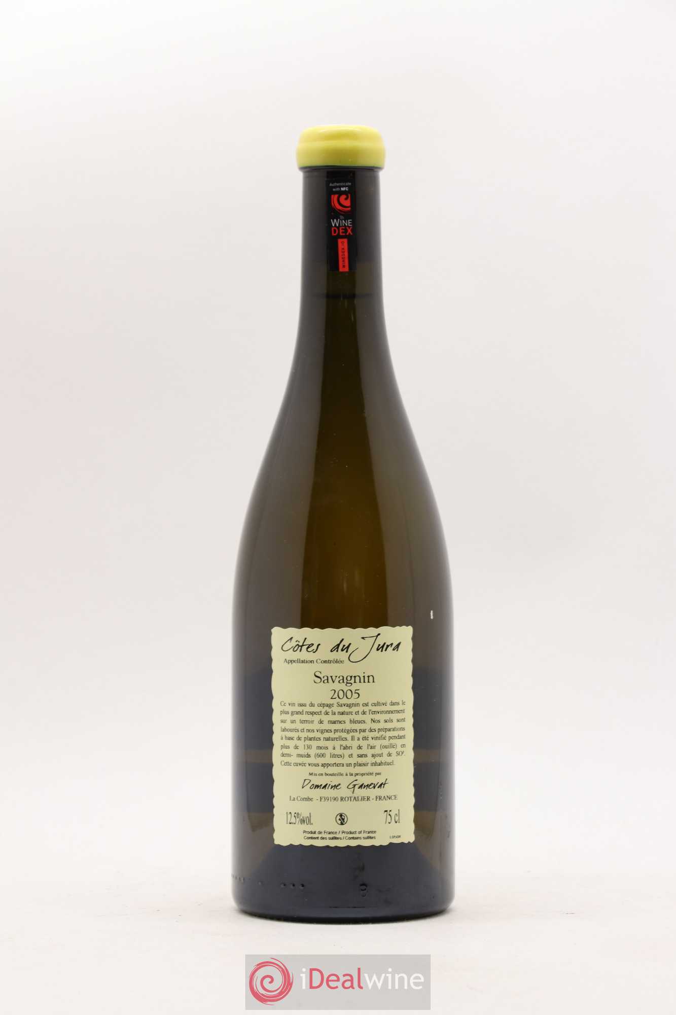 Côtes du Jura Les Vignes de mon Père Jean-François Ganevat (Domaine) 2005 - Lot de 1 bouteille - 1