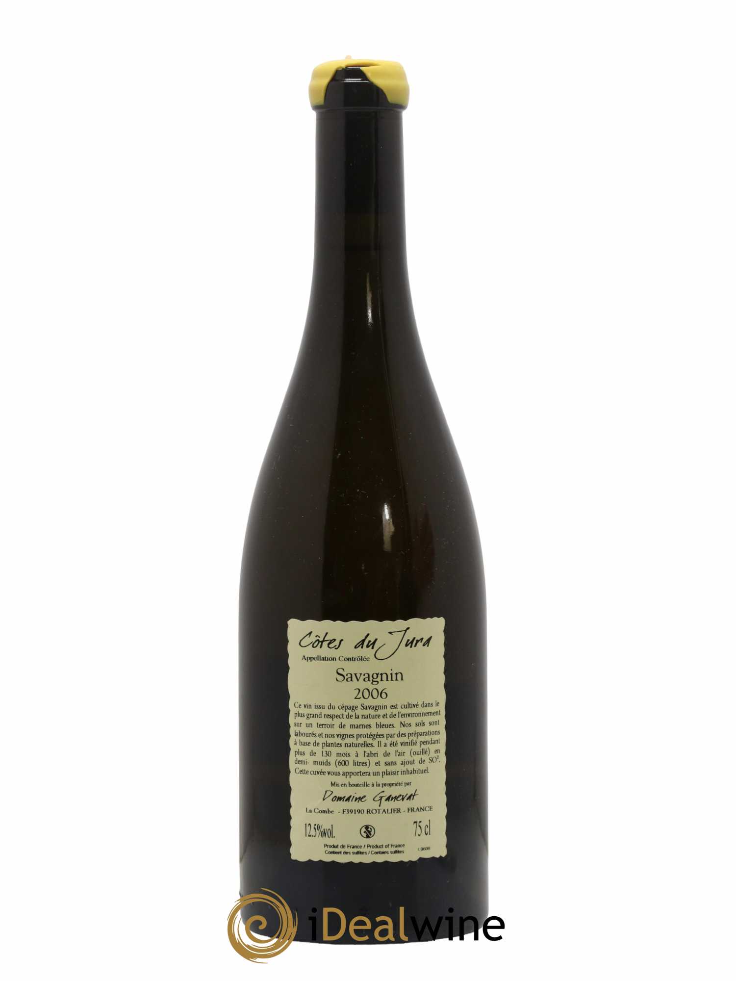 Côtes du Jura Les Vignes de mon Père Jean-François Ganevat (Domaine) 2006 - Lot de 1 bouteille - 1