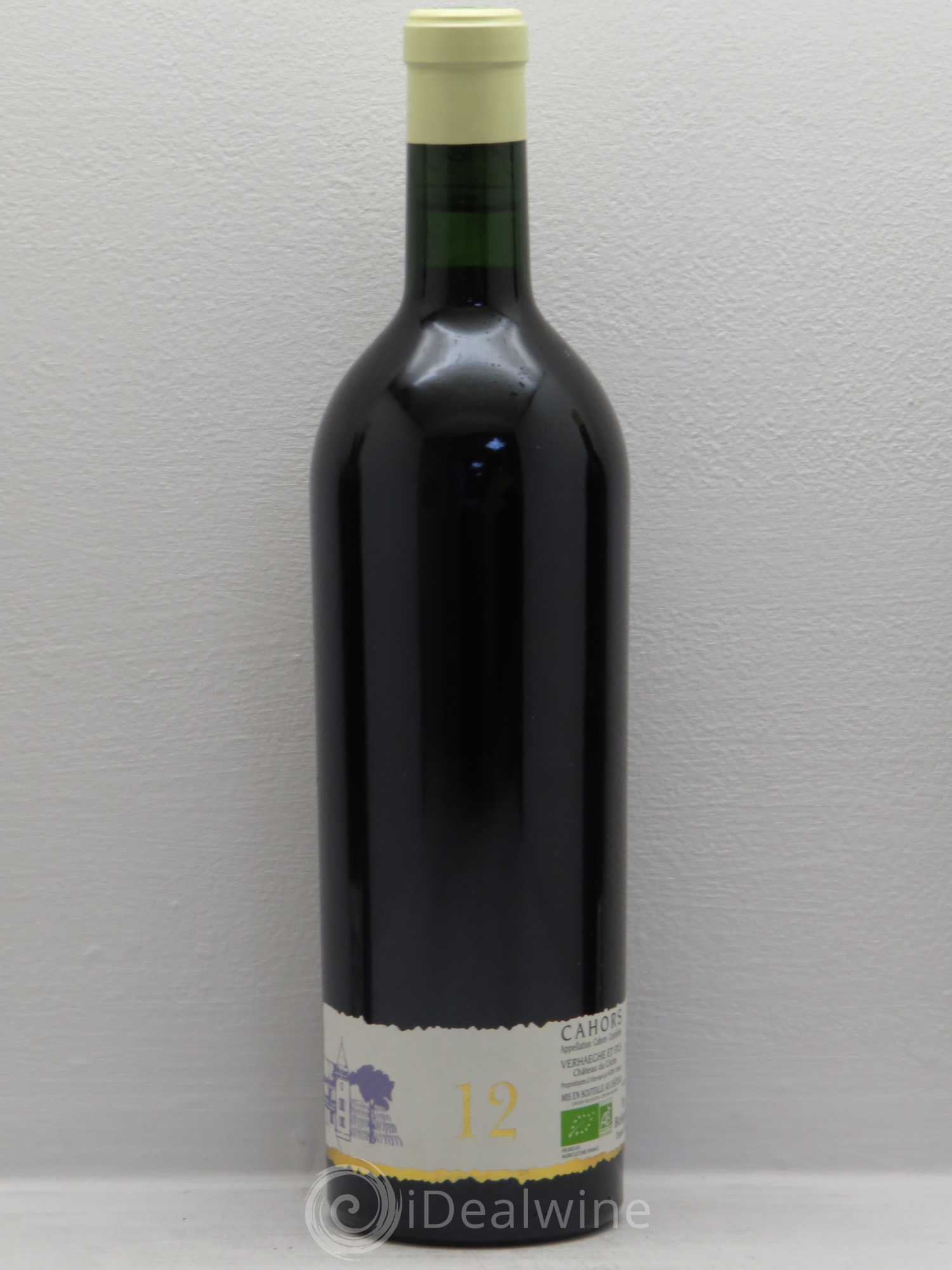 Cahors Château du Cèdre GC Pascal et Jean-Marc Verhaeghe 2012 - Lot de 12 bouteilles - 1