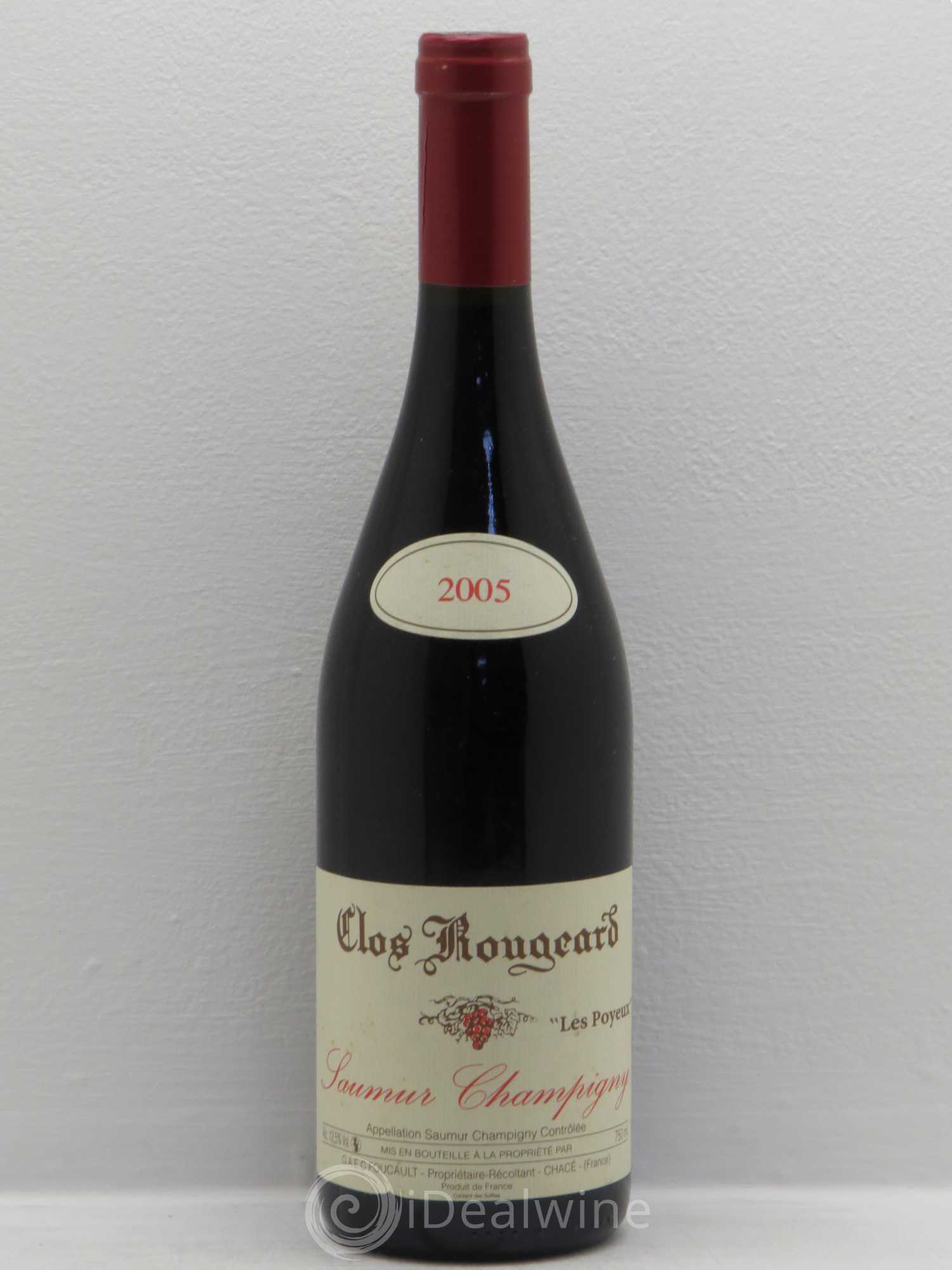 Saumur-Champigny Les Poyeux Clos Rougeard 2005 - Lot de 1 bouteille - 0