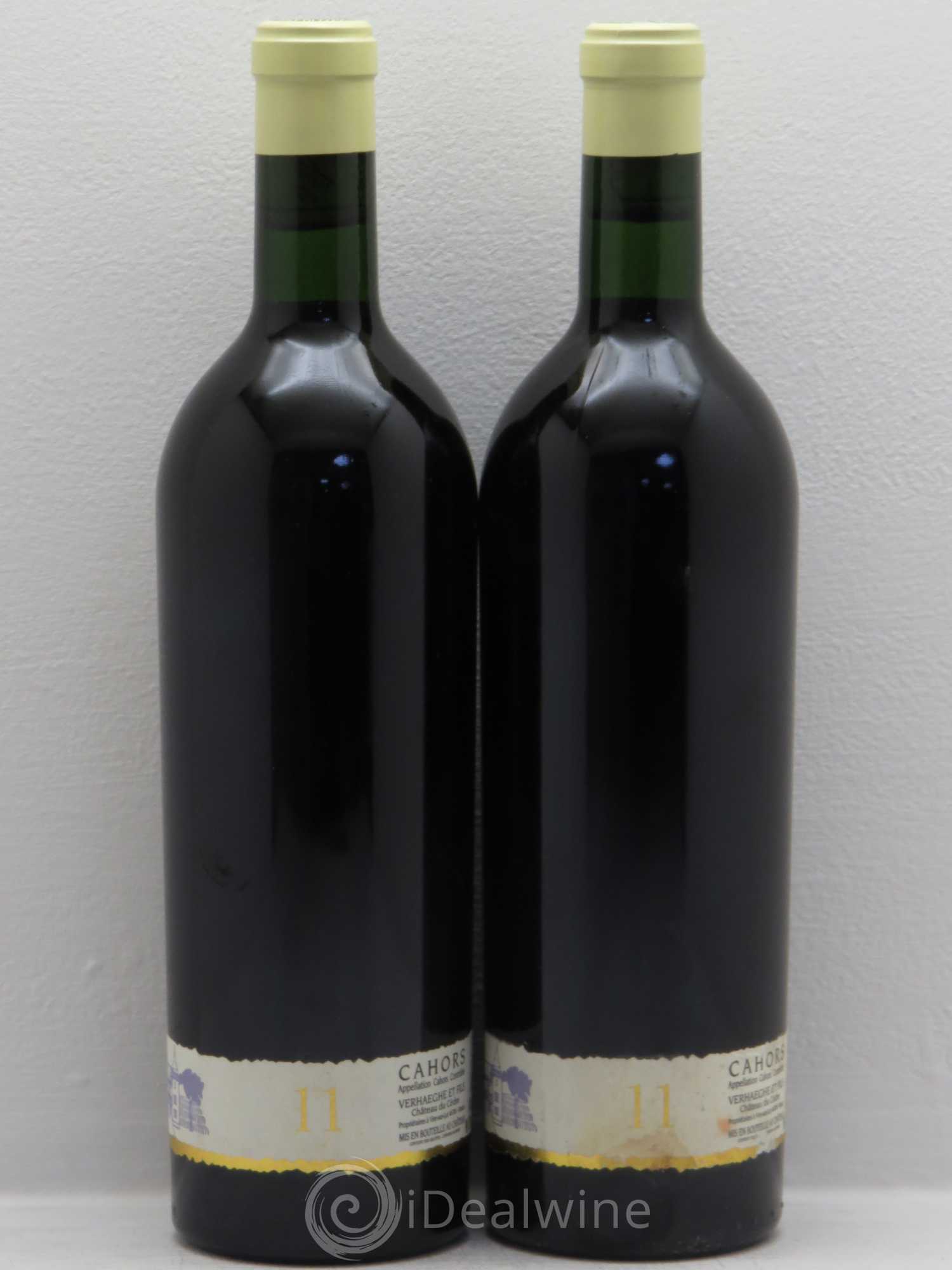 Cahors Château du Cèdre GC Pascal et Jean-Marc Verhaeghe 2011 - Lot de 2 bouteilles - 1