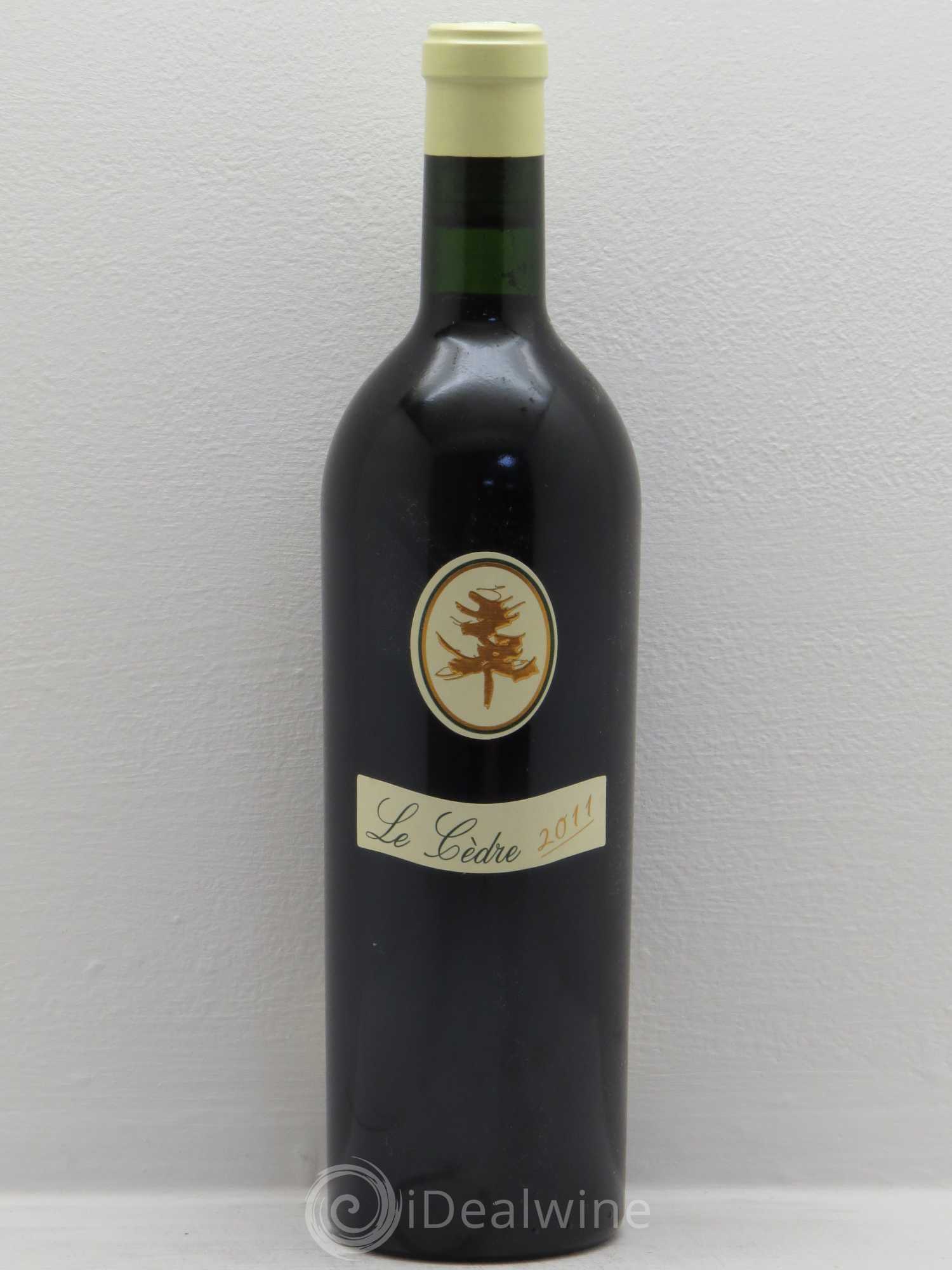 Cahors Château du Cèdre Cuvée Le Cèdre Pascal et Jean-Marc Verhaeghe 2011 - Lot de 1 bouteille - 0
