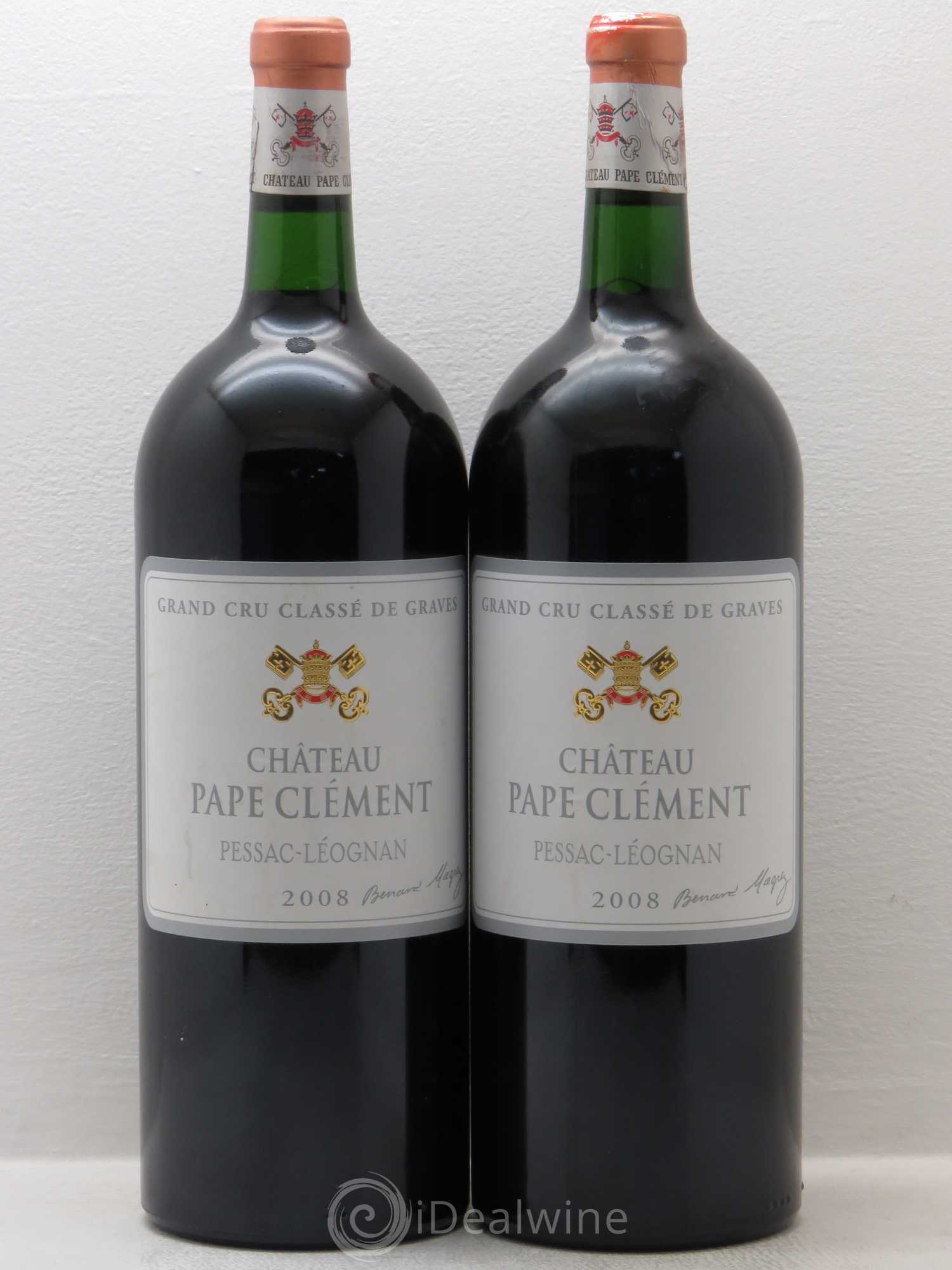 Château Pape Clément Cru Classé de Graves 2008 - Lot de 2 magnums - 0