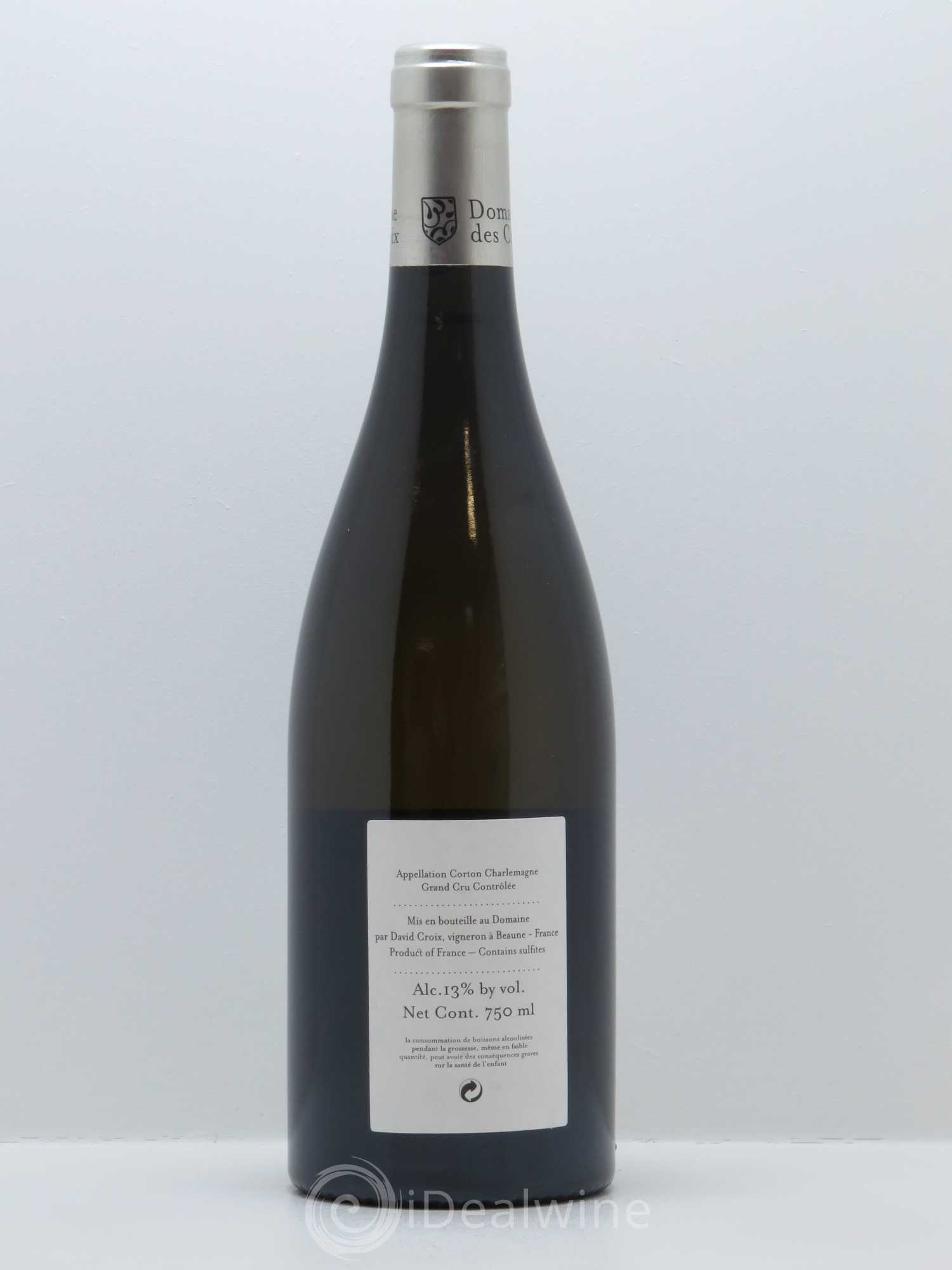 Corton-Charlemagne Grand Cru Croix (Domaine des) 2014 - Lot de 1 bouteille - 1