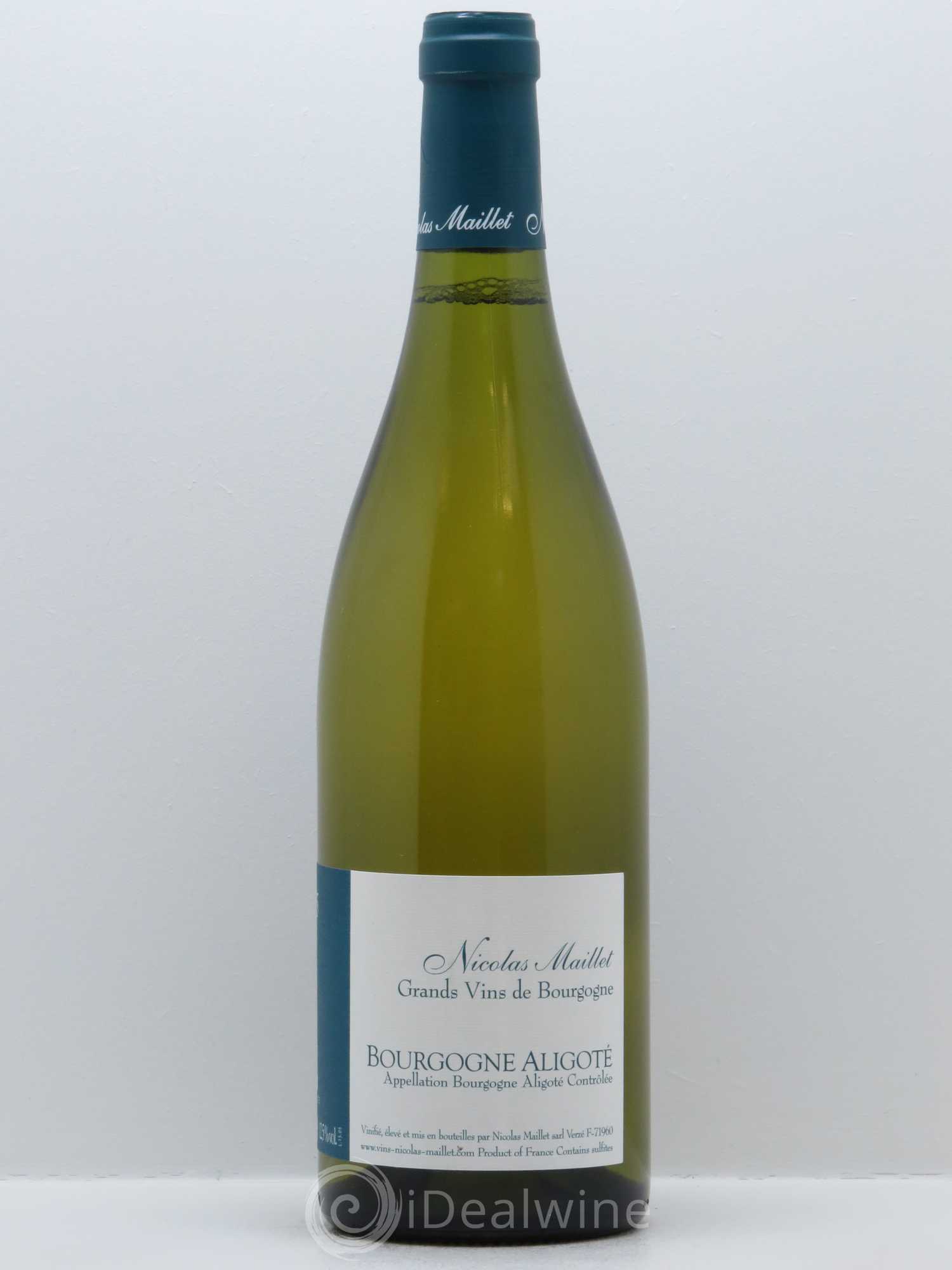 Bourgogne Aligoté Nicolas Maillet 2015 - Lot de 1 bouteille - 0