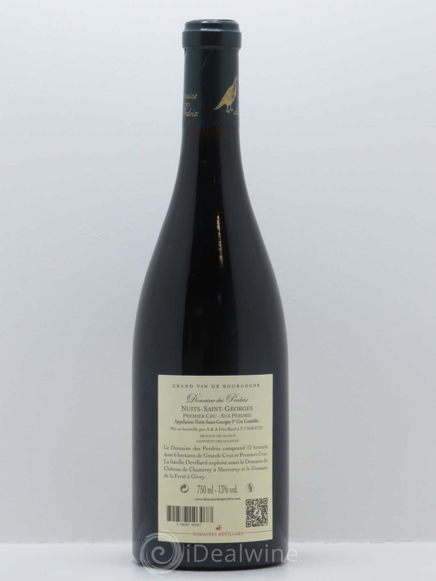 Nuits-Saint-Georges 1er Cru Aux Perdrix Perdrix (Domaine des) 2014 - Lot de 1 bouteille - 1