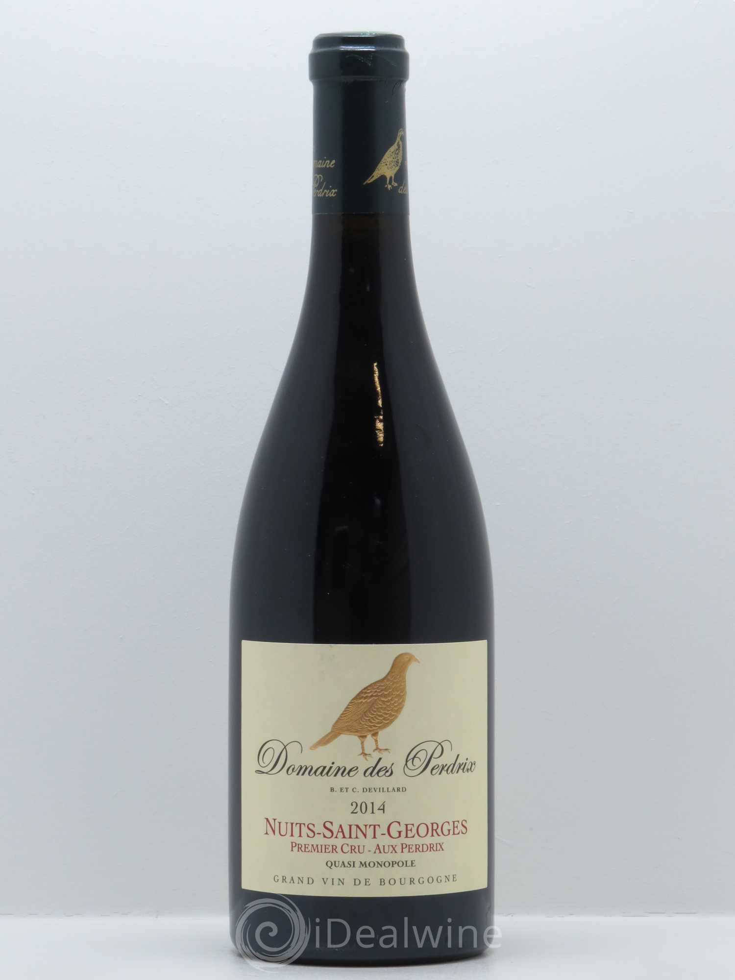 Nuits-Saint-Georges 1er Cru Aux Perdrix Perdrix (Domaine des) 2014 - Lot de 1 bouteille - 0