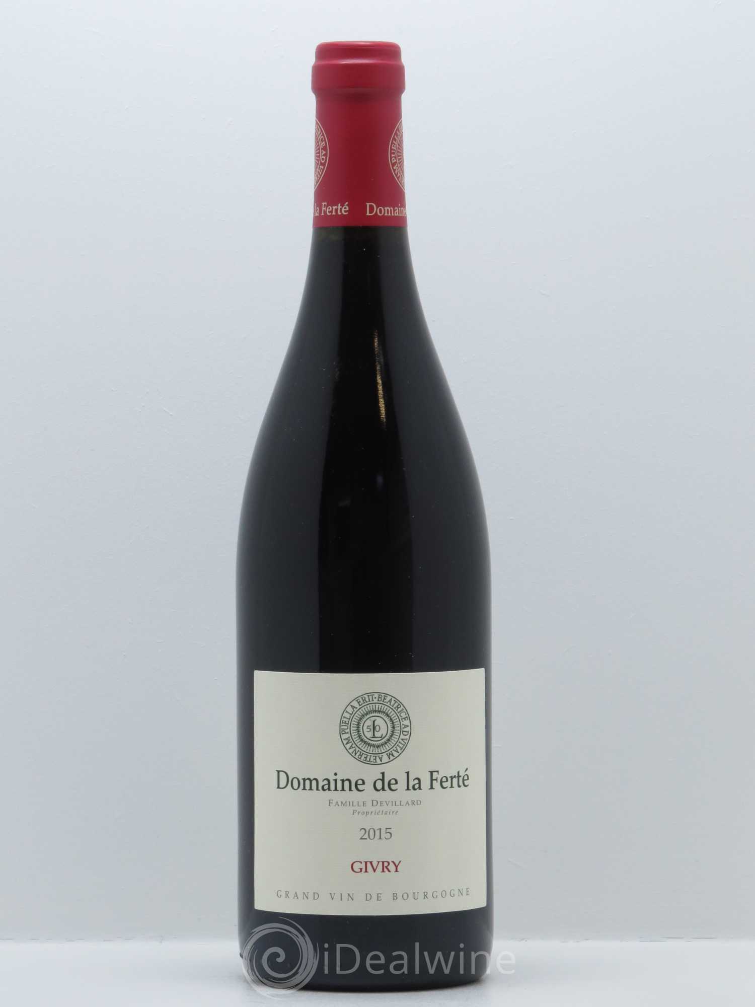 Givry Domaine de la Ferté 2015 - Lot de 1 bouteille - 0