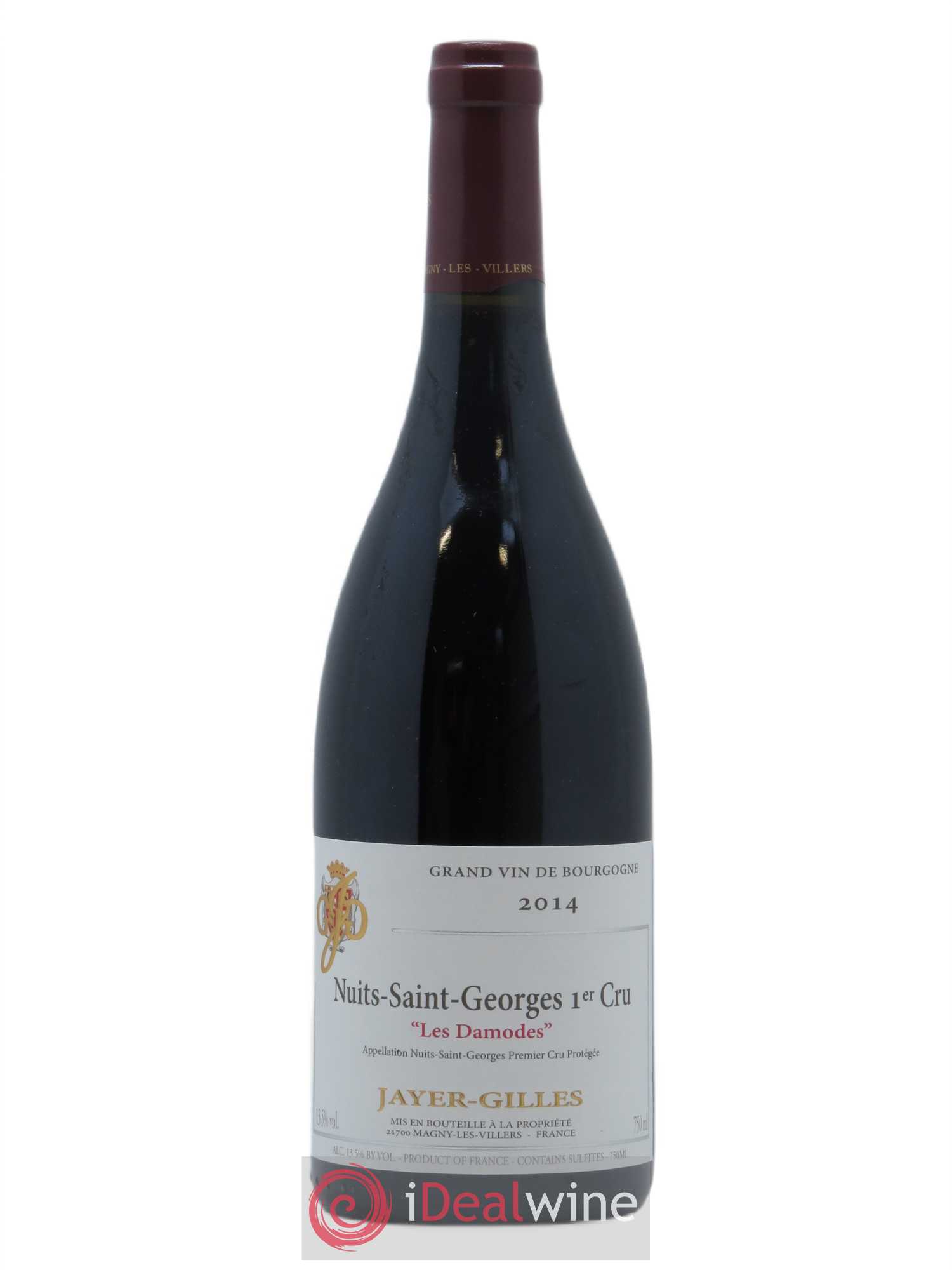 Nuits-Saint-Georges 1er Cru Les Damodes Jayer-Gilles 2014 - Lot de 1 bouteille - 0