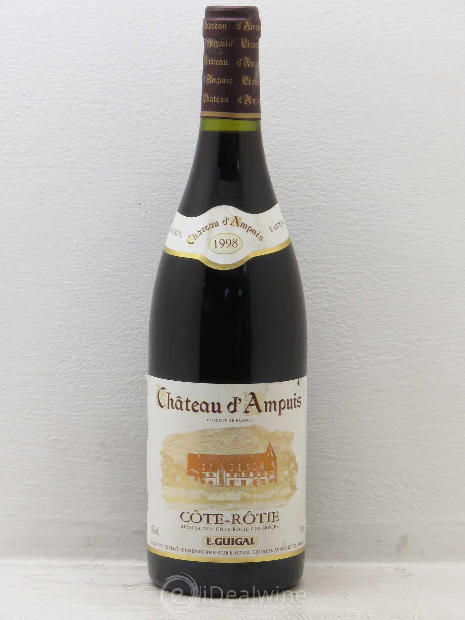 Côte-Rôtie Château d'Ampuis Guigal 1998 - Lot de 1 bouteille - 0