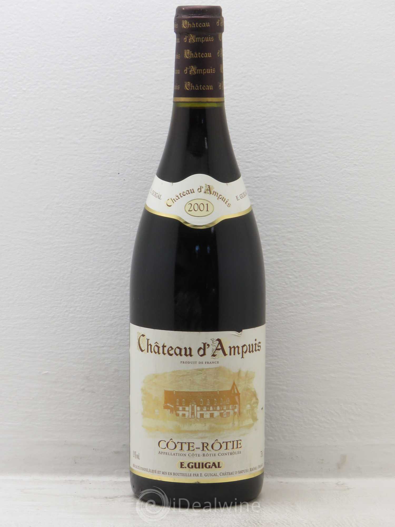 Côte-Rôtie Château d'Ampuis Guigal 2001 - Lot de 1 bouteille - 0