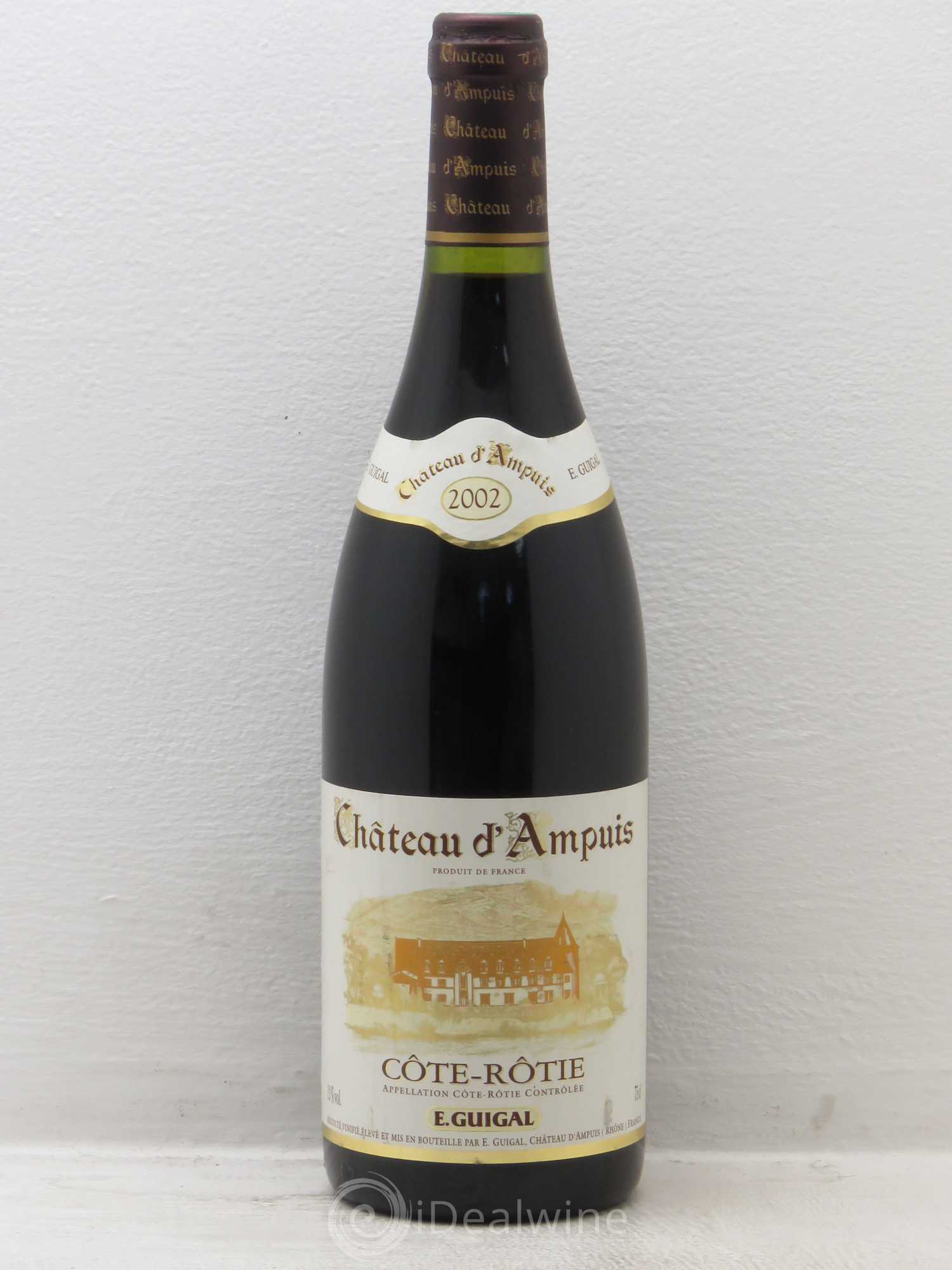 Côte-Rôtie Château d'Ampuis Guigal 2002 - Lot de 1 bouteille - 0