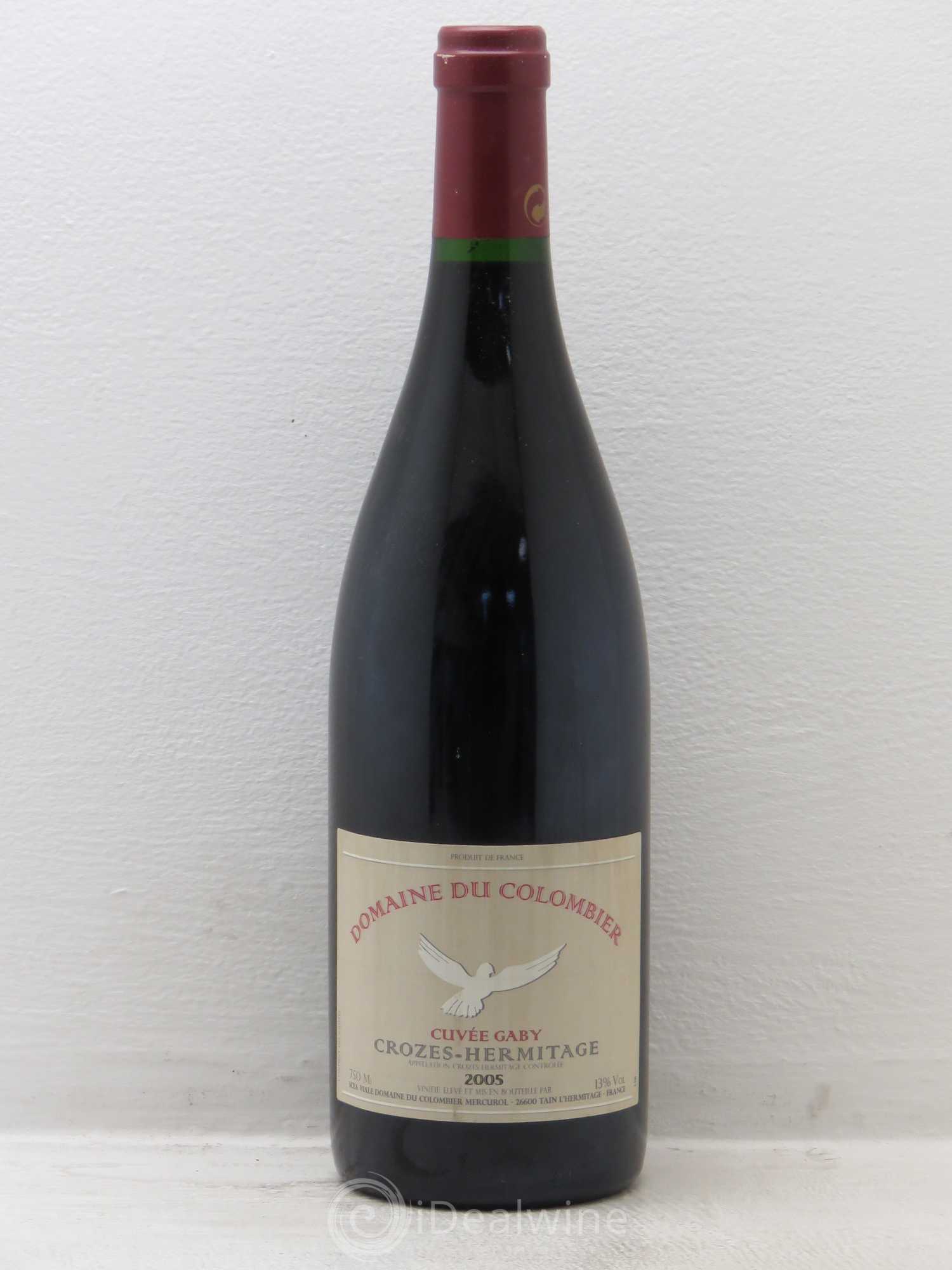 Crozes-Hermitage Cuvée Gaby Colombier (Domaine du) 2005 - Lot de 1 bouteille - 0