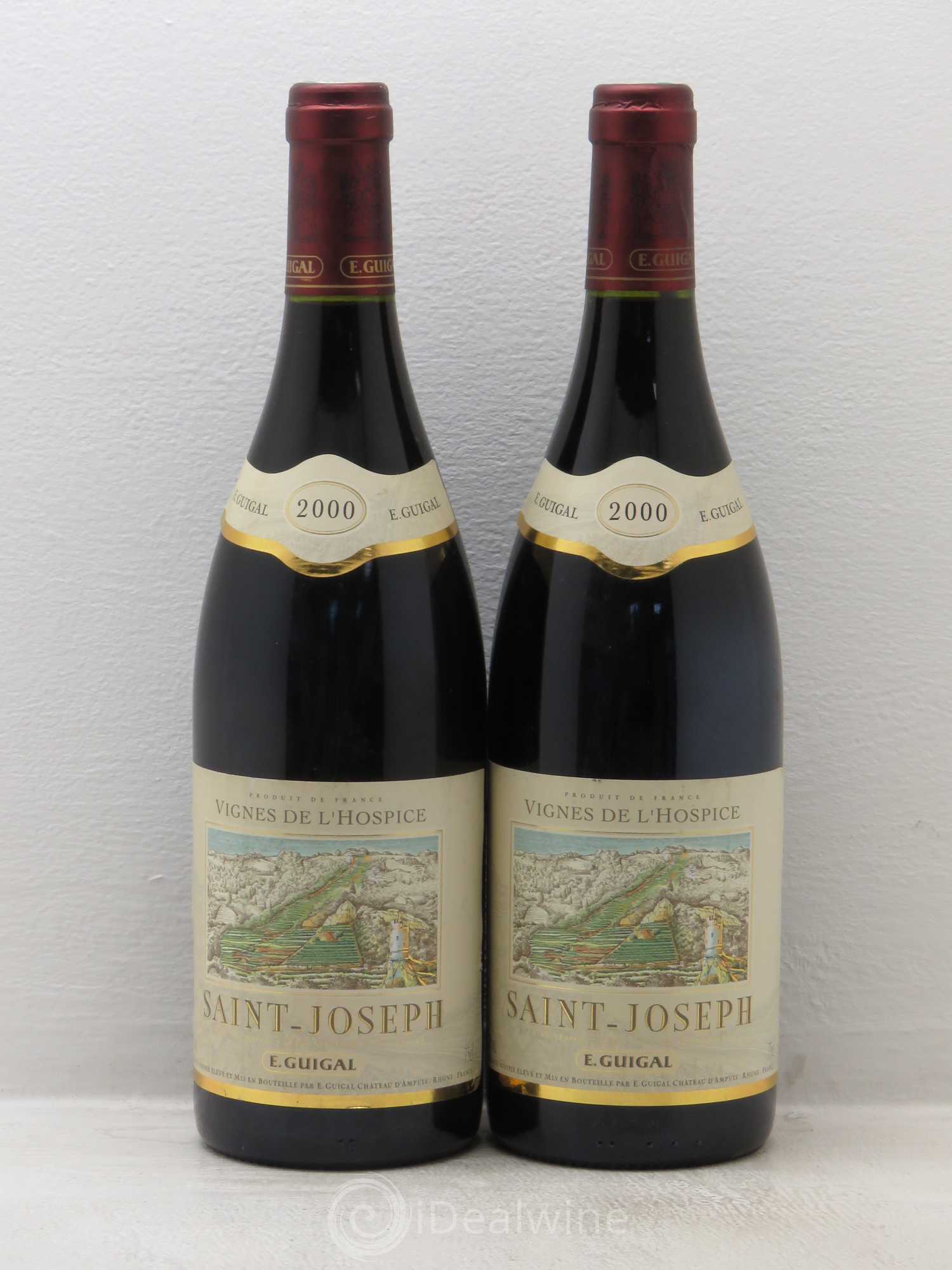 Saint-Joseph Vignes de l'Hospice Guigal 2000 - Lot de 2 bouteilles - 0