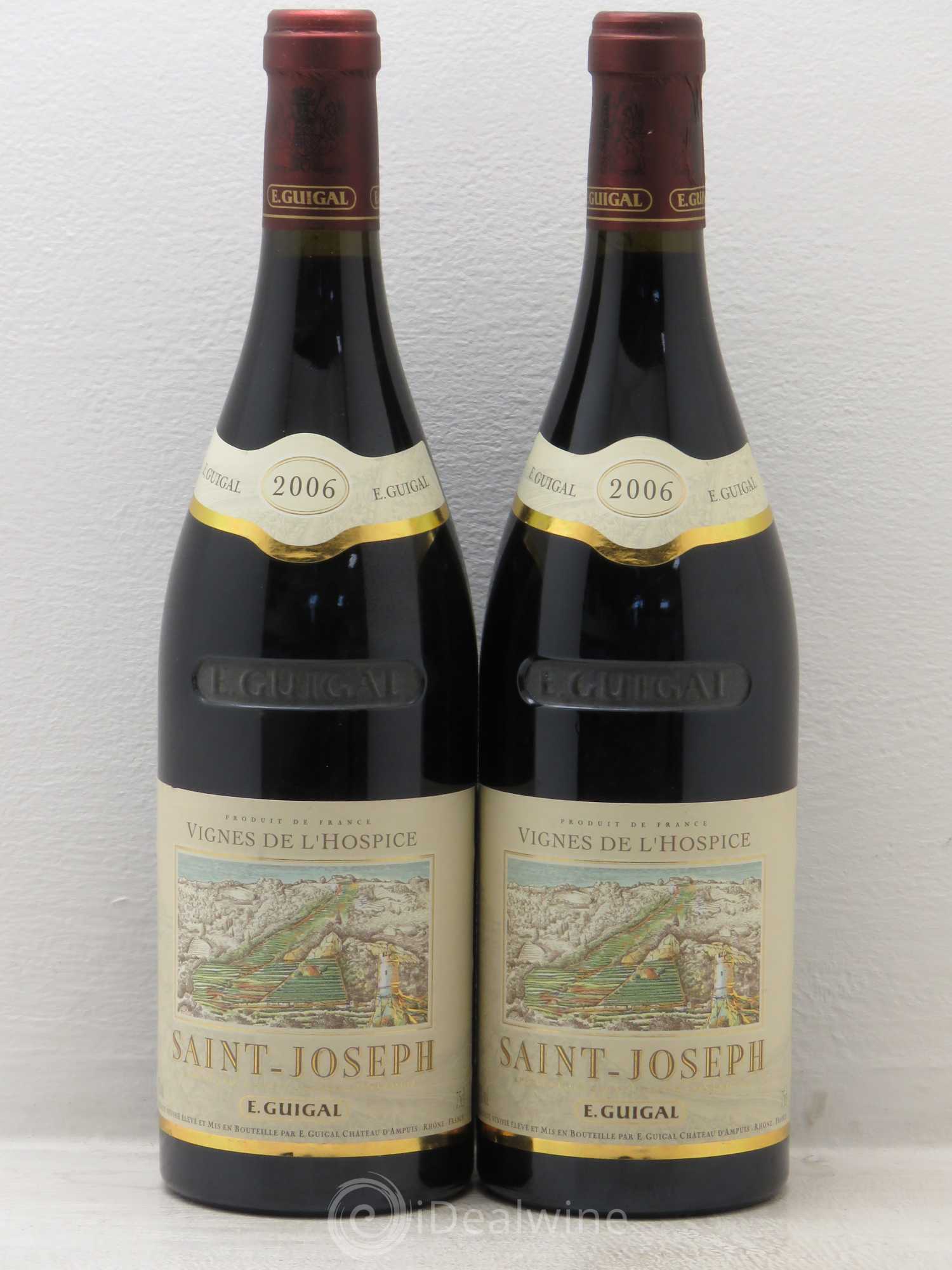 Saint-Joseph Vignes de l'Hospice Guigal 2006 - Lot de 2 bouteilles - 0