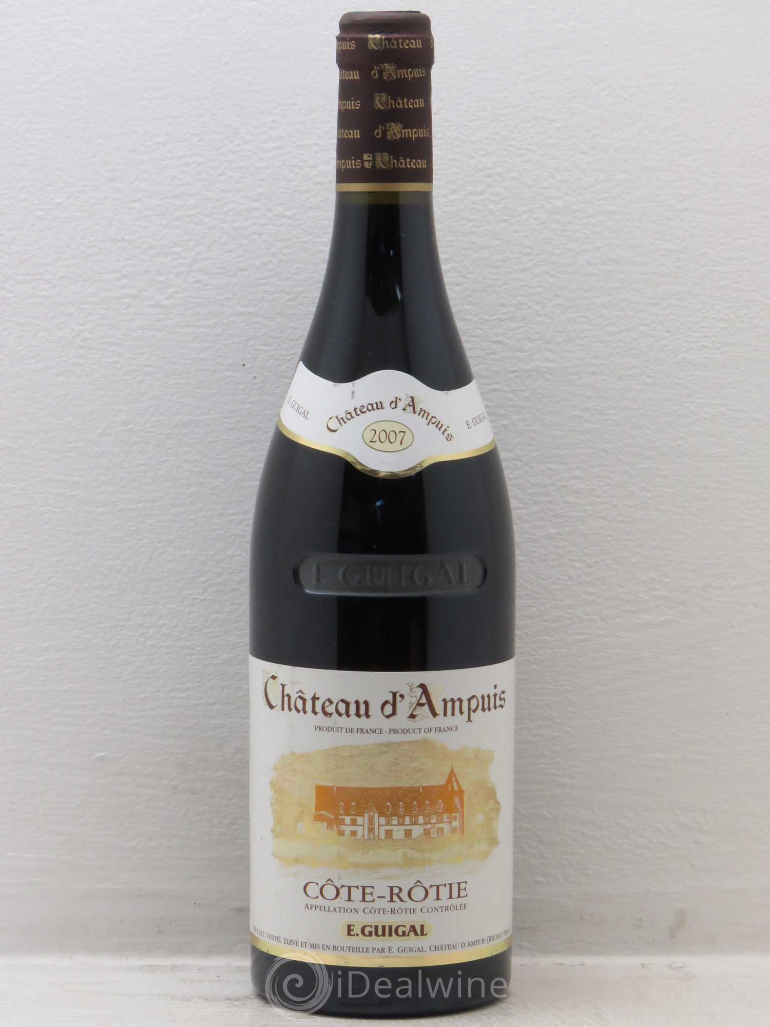 Côte-Rôtie Château d'Ampuis Guigal 2007 - Lot de 1 bouteille - 0