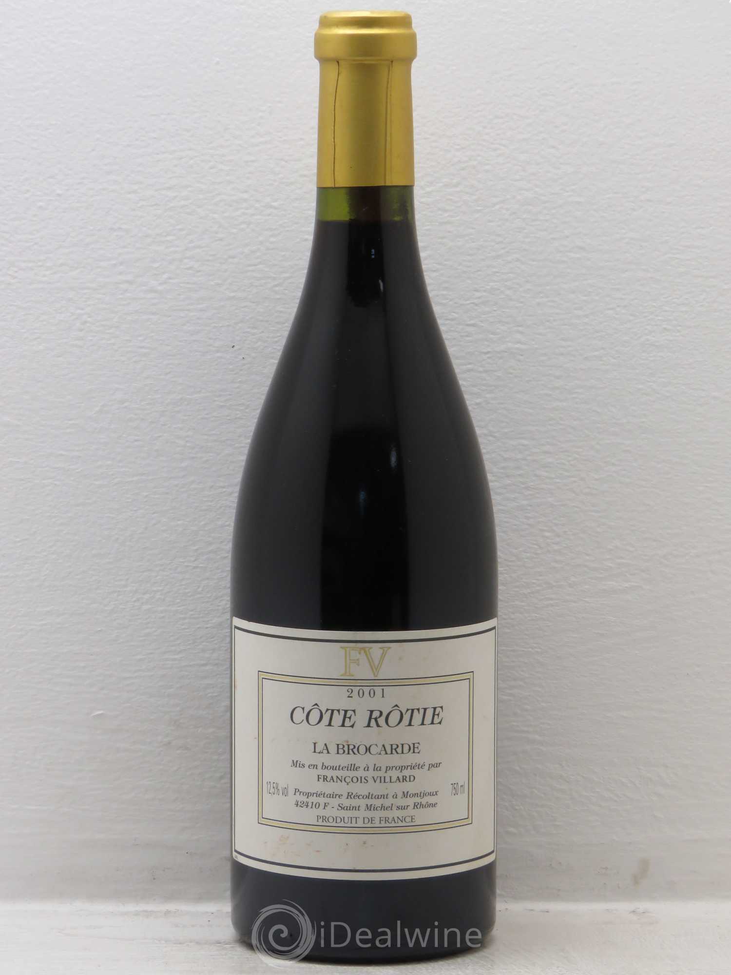 Côte-Rôtie La Brocarde François Villard 2001 - Lot de 1 bouteille - 0
