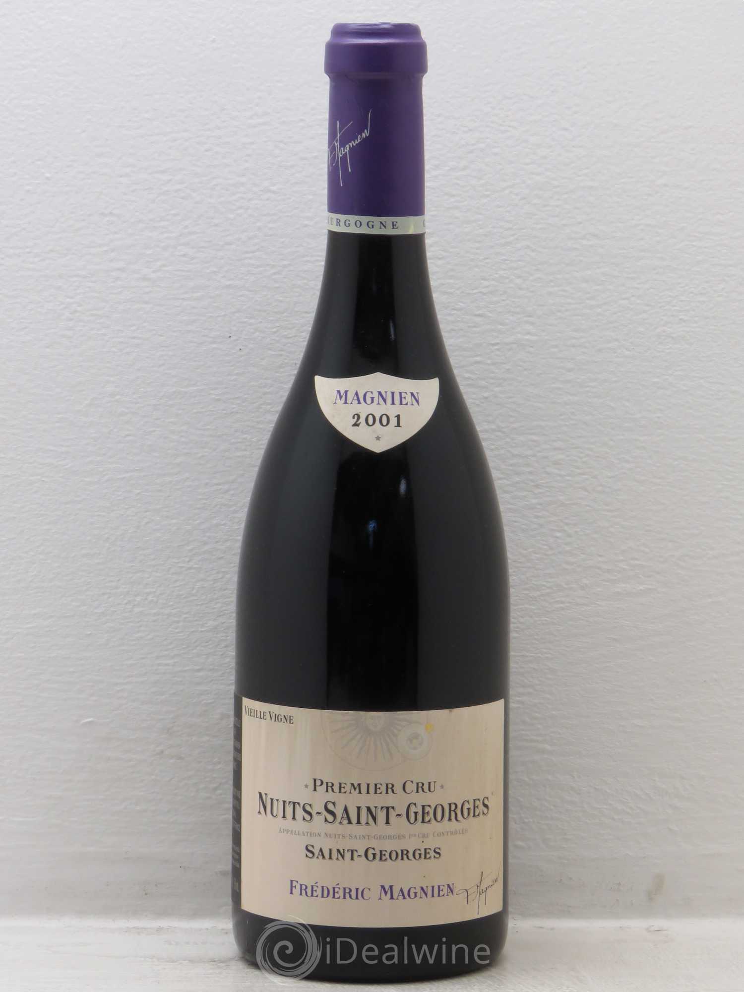 Nuits-Saint-Georges 1er Cru Frédéric Magnien 2001 - Lot de 1 bouteille - 0