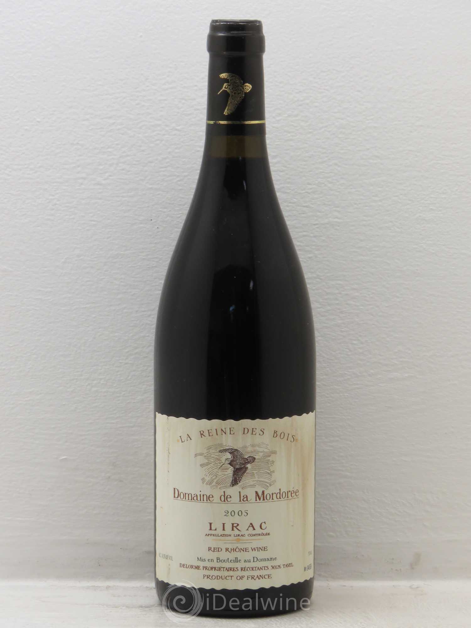 Lirac Cuvée Reine des Bois La Mordorée (Domaine de) 2005 - Lot de 1 bouteille - 0