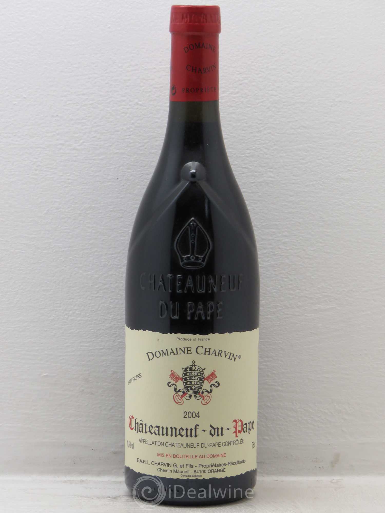 Châteauneuf-du-Pape Charvin (Domaine) 2004 - Lot de 6 bouteilles - 0