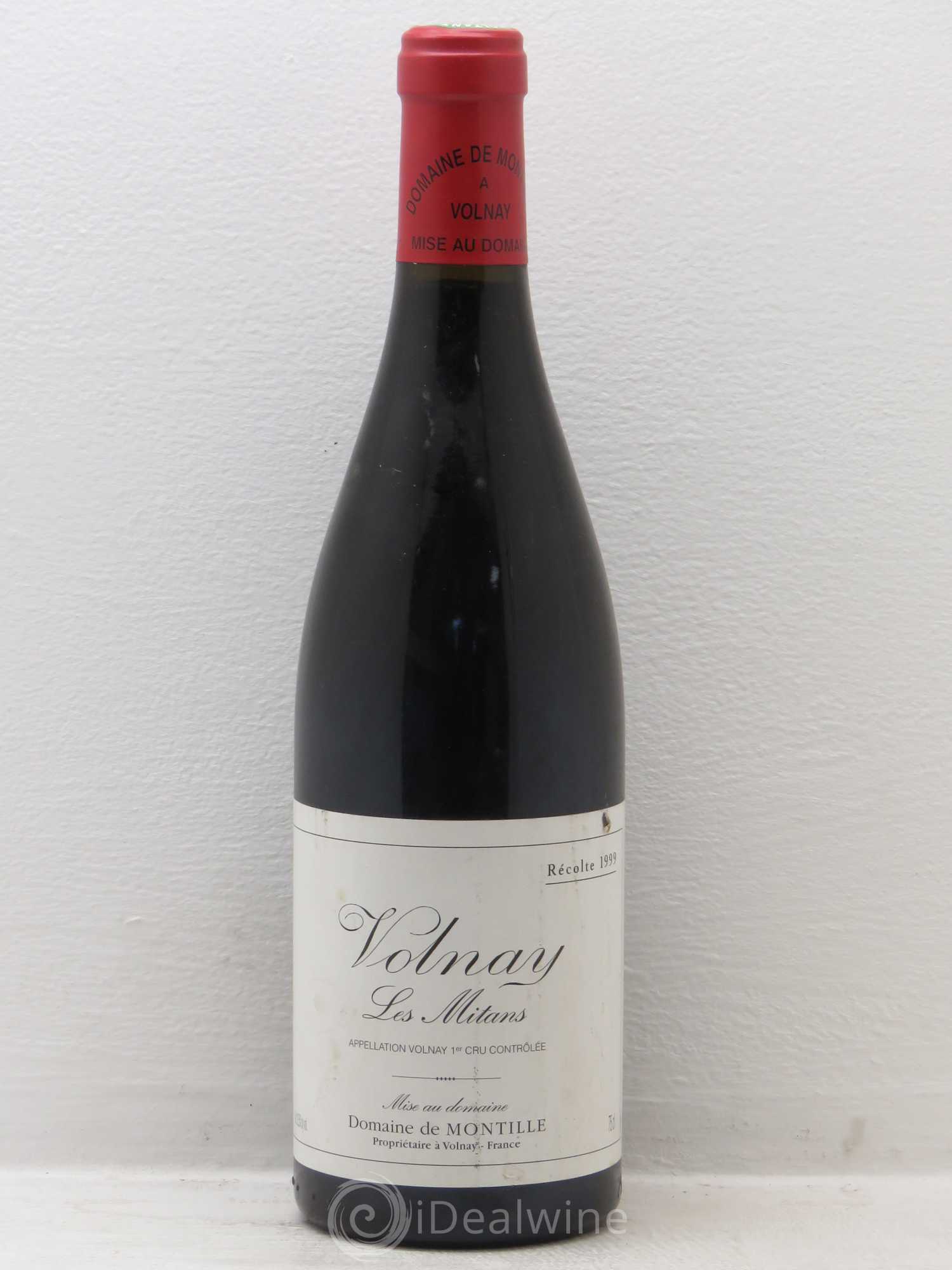 Volnay 1er Cru Les Mitans De Montille (Domaine) 1999 - Lot de 1 bouteille - 0