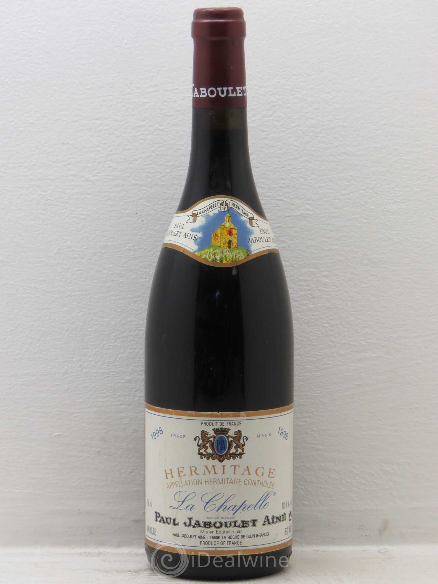 Hermitage La Chapelle Paul Jaboulet Ainé 1998 - Lot de 1 bouteille - 0