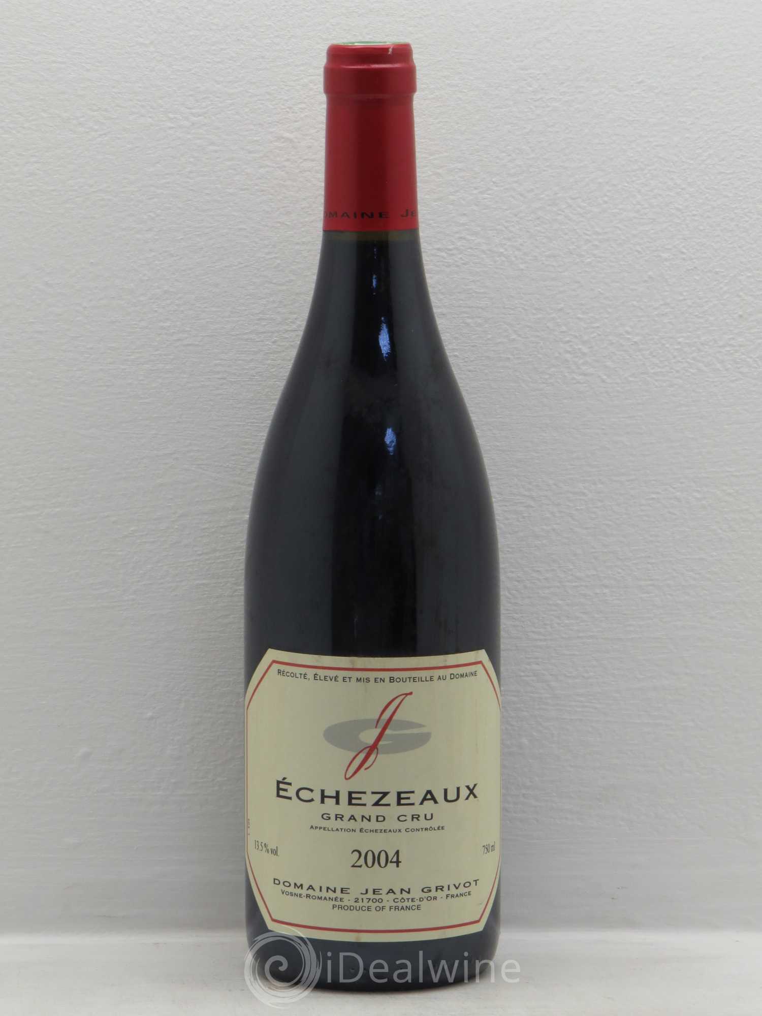 Echezeaux Grand Cru Jean Grivot 2004 - Lot de 1 bouteille - 0