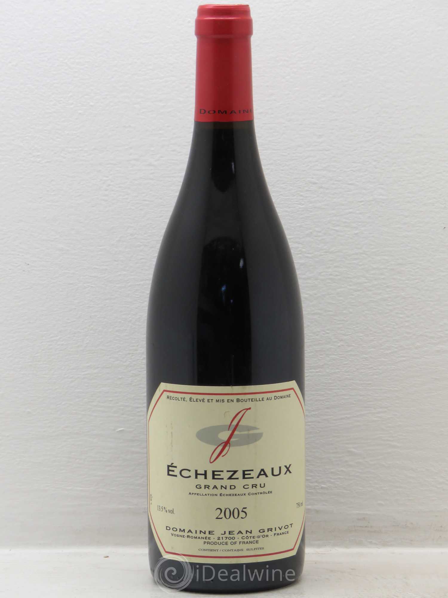 Echezeaux Grand Cru Jean Grivot 2005 - Lot de 1 bouteille - 0