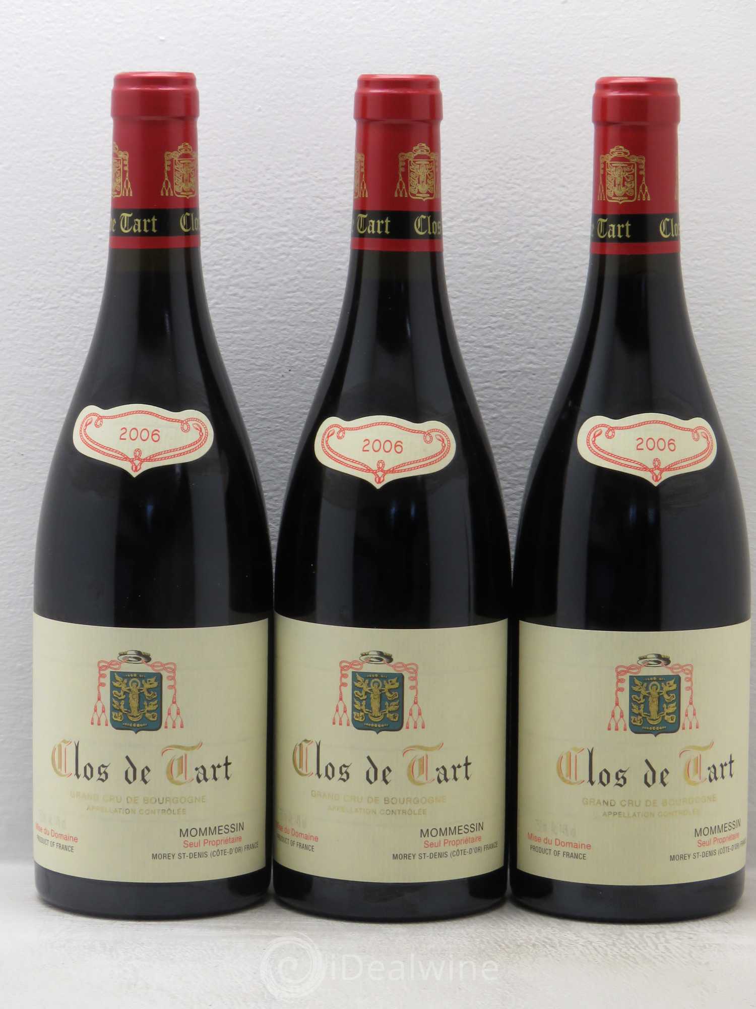 Clos de Tart Grand Cru Clos de Tart 2006 - Lot de 3 bouteilles - 0
