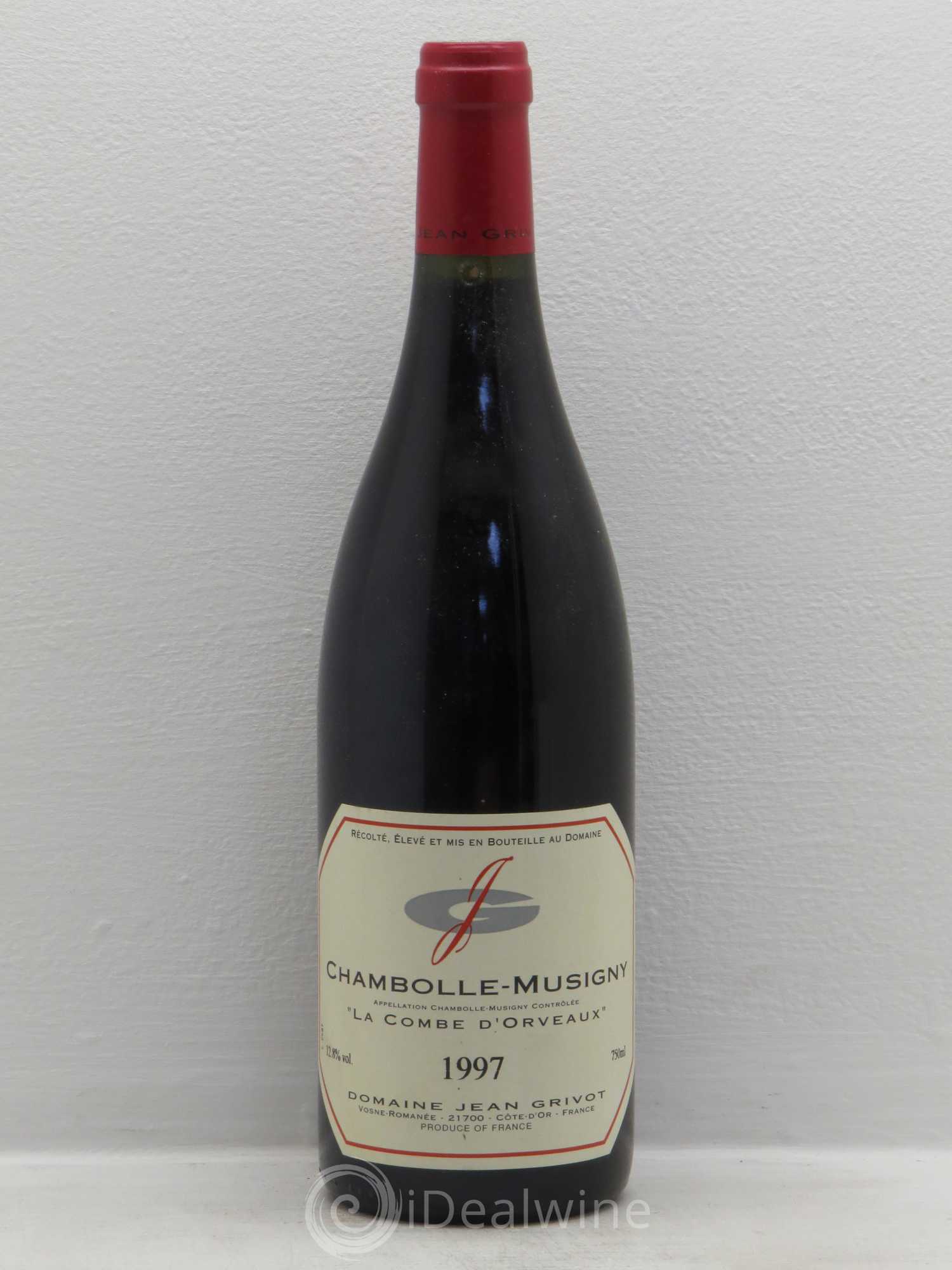 Chambolle-Musigny Combe d'Orveau Jean Grivot 1997 - Lot de 1 bouteille - 0
