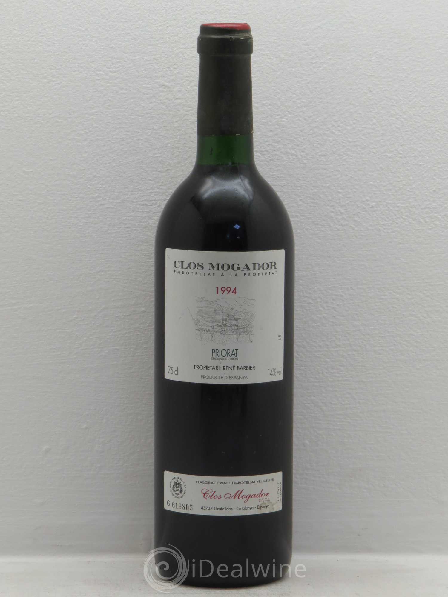 Priorat Clos Mogador DOCA René Barbier 1994 - Lot de 1 bouteille - 0