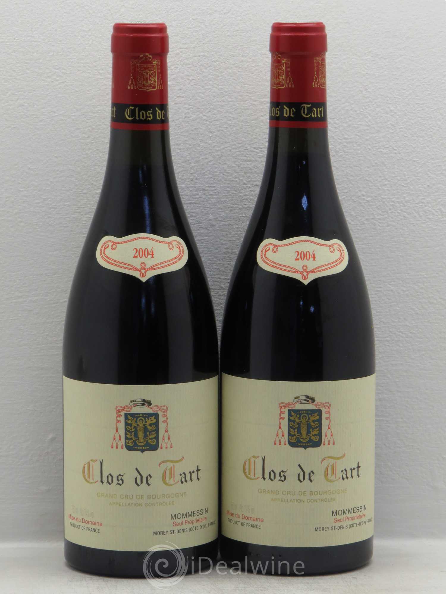 Clos de Tart Grand Cru Clos de Tart 2004 - Lot de 2 bouteilles - 0