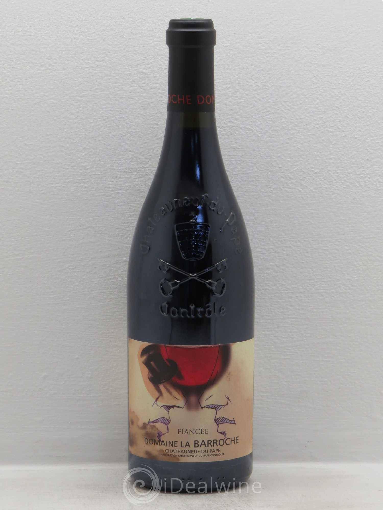 Châteauneuf-du-Pape La Barroche (Domaine de) Cuvée Fiancée Julien Barrot 2006 - Lot de 1 bouteille - 0