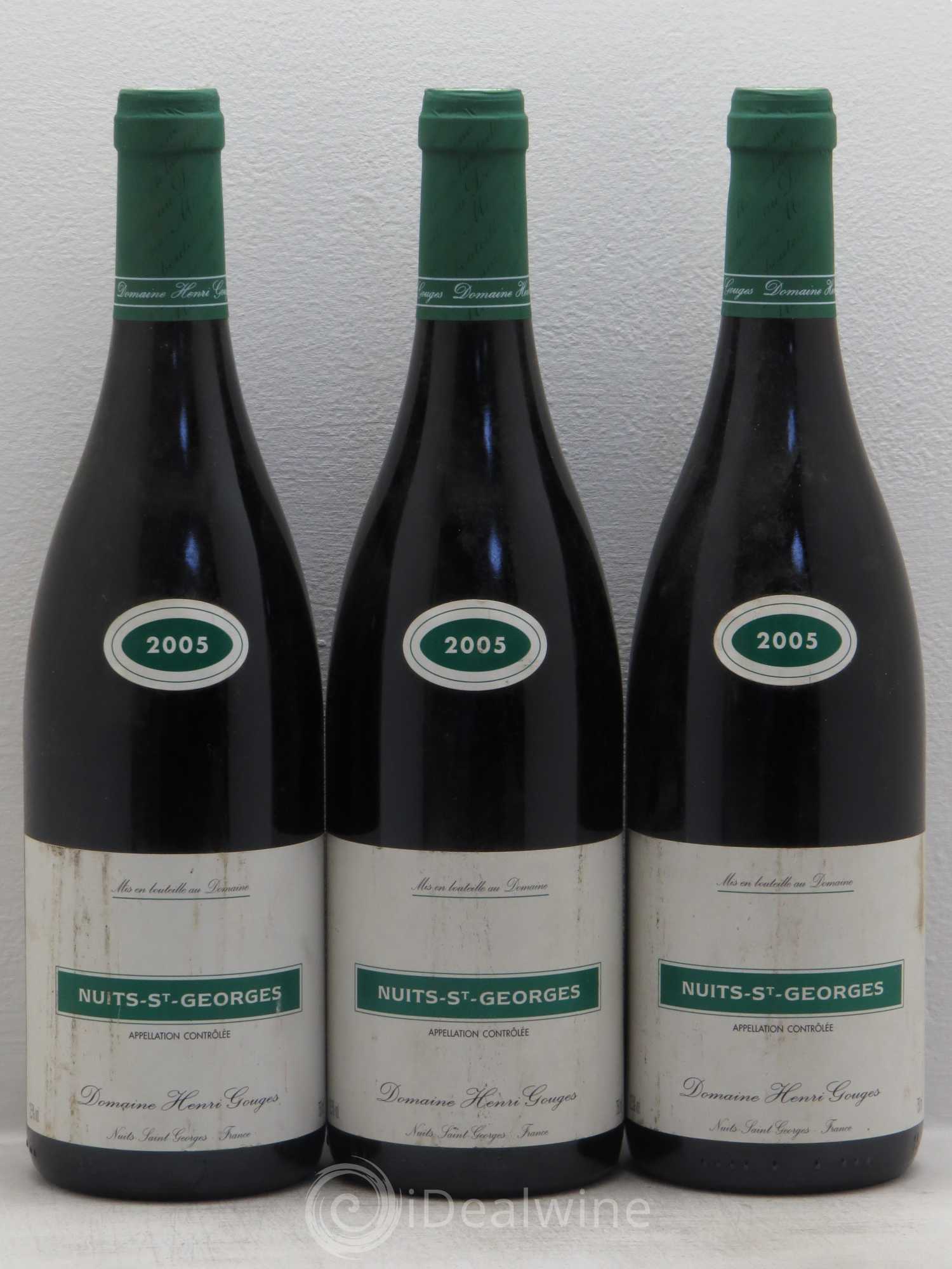 Nuits-Saint-Georges 2005 - Lot de 3 bouteilles - 0