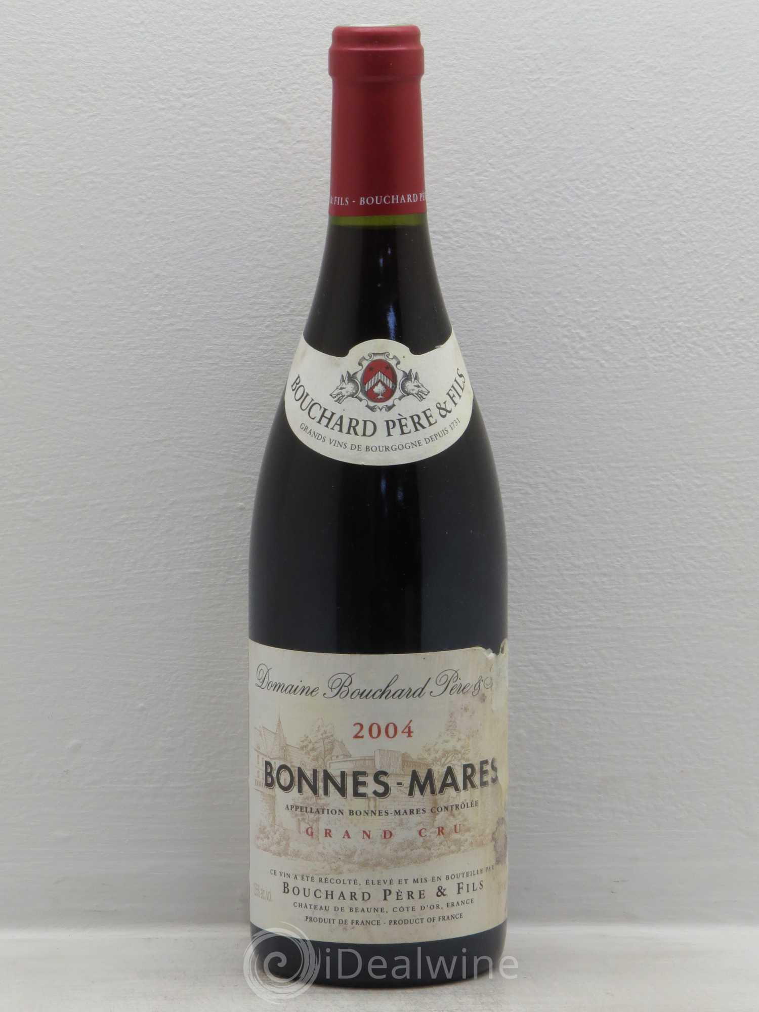 Bonnes-Mares Grand Cru Bouchard Père & Fils 2004 - Lot de 1 bouteille - 0