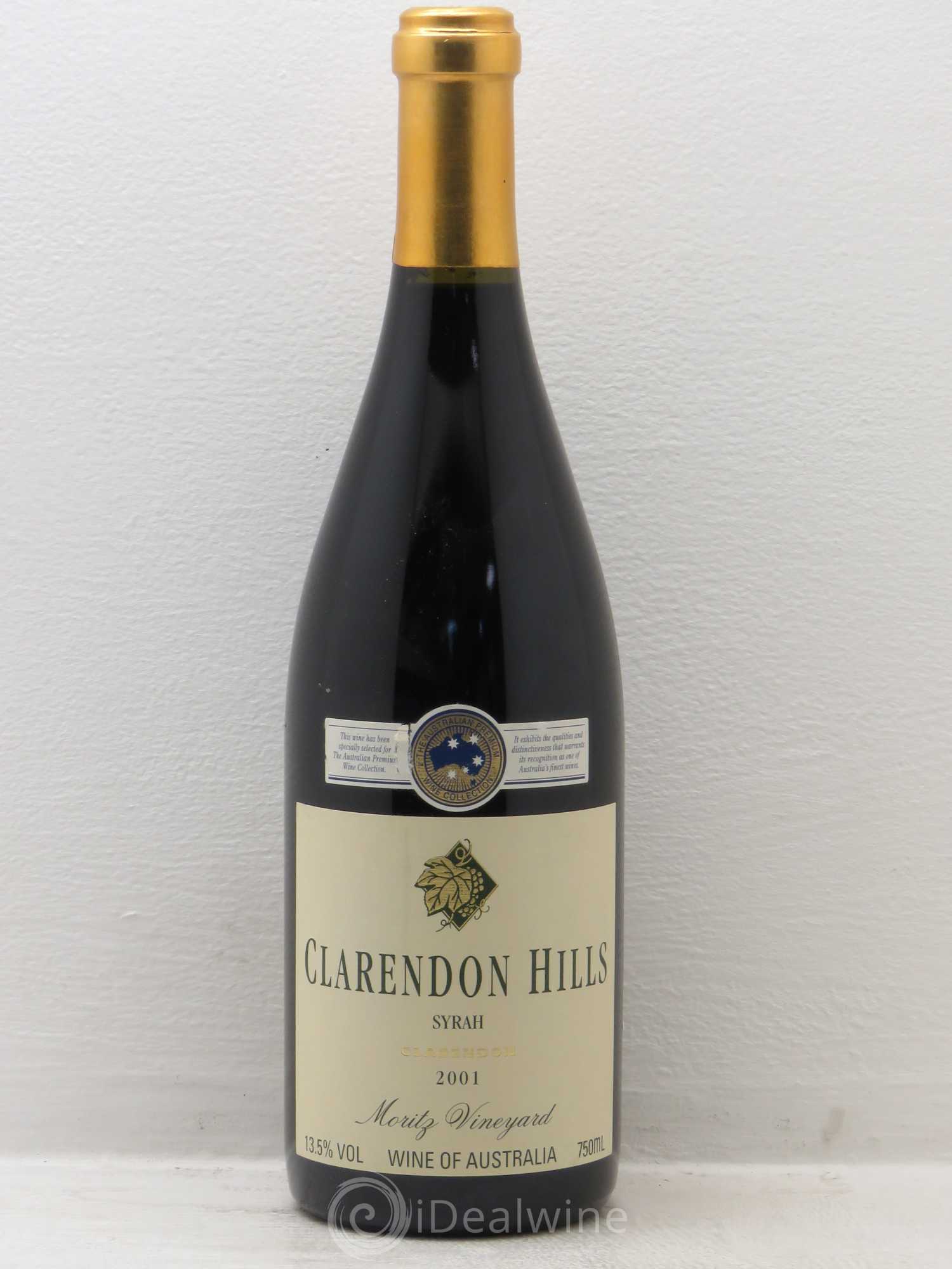 Australie Syrah Moritz Vineyard Clarendon Hills 2001 - Posten von 1 Flasche - 0