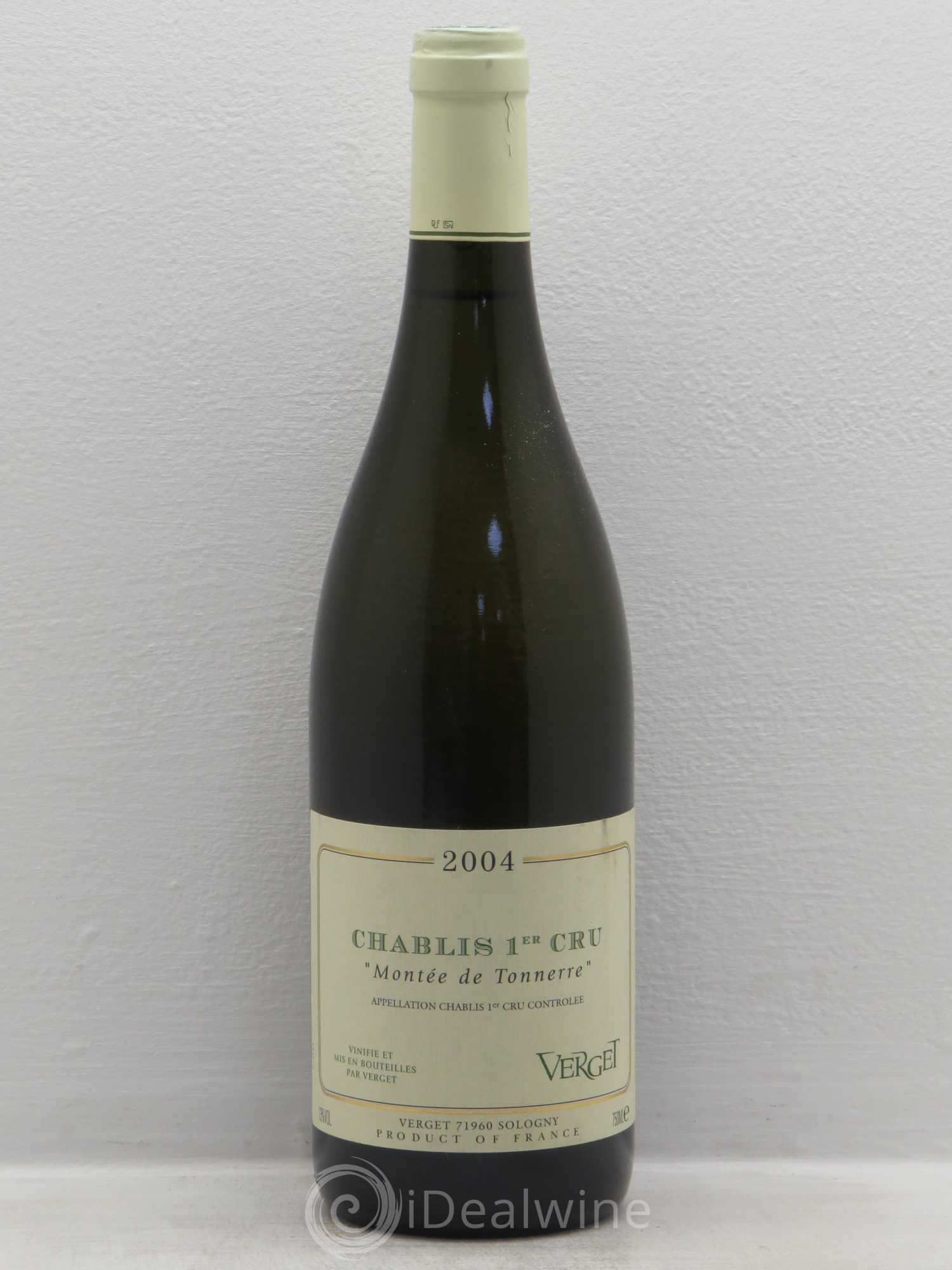 Chablis 1er Cru Verget 2004 - Posten von 1 Flasche - 0