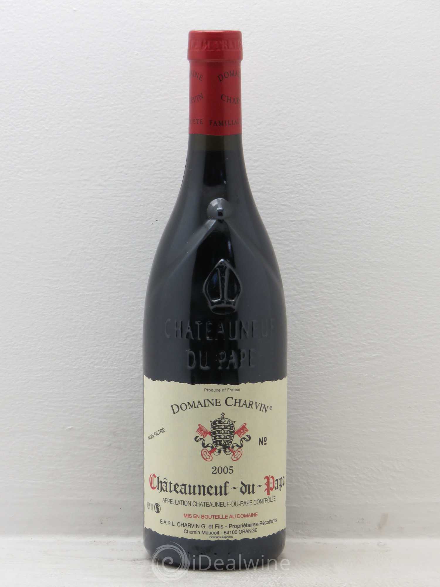 Châteauneuf-du-Pape Charvin (Domaine) 2005 - Lot de 6 bouteilles - 0