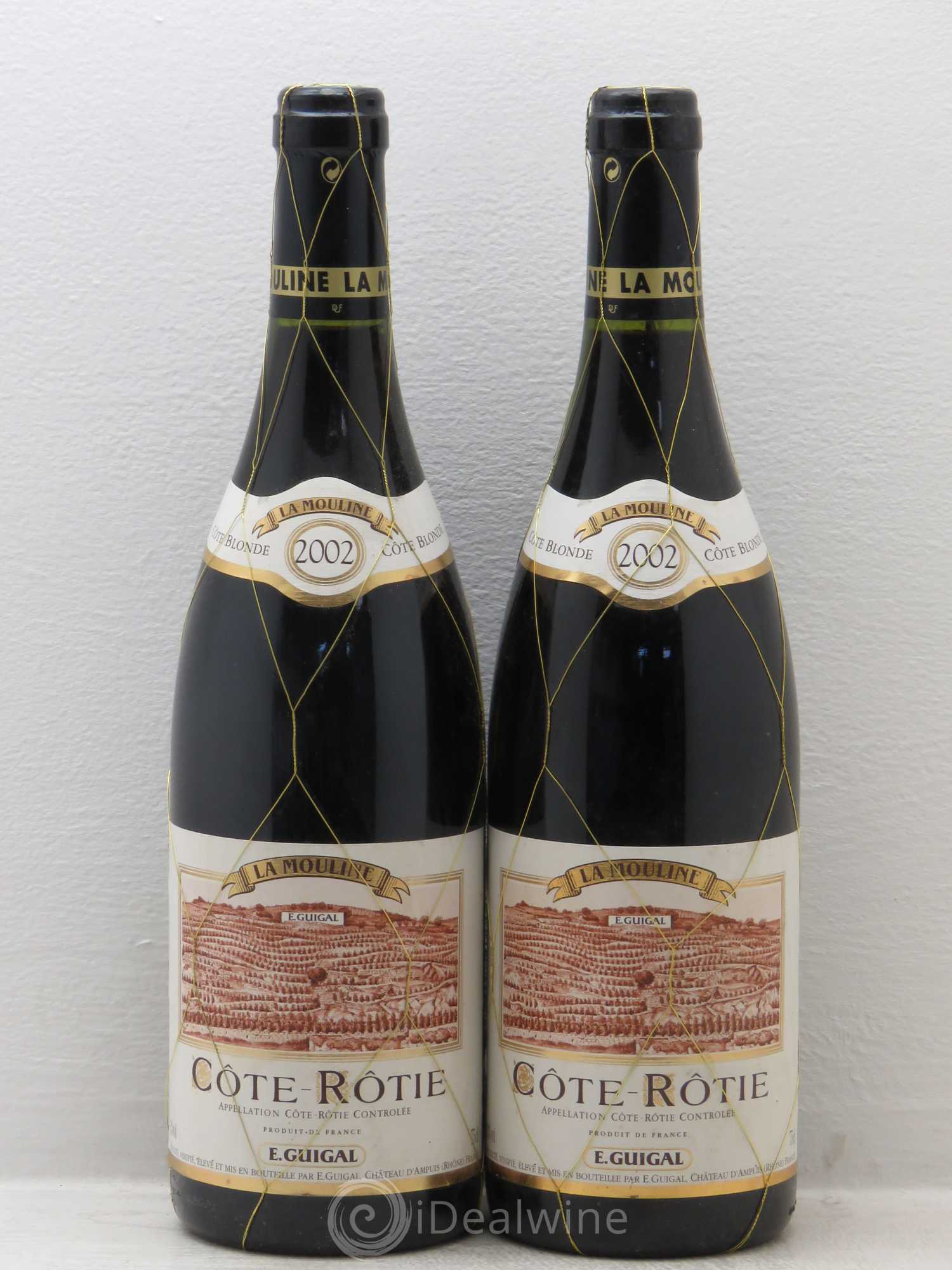 Côte-Rôtie La Mouline Guigal 2002 - Lot de 2 bouteilles - 0