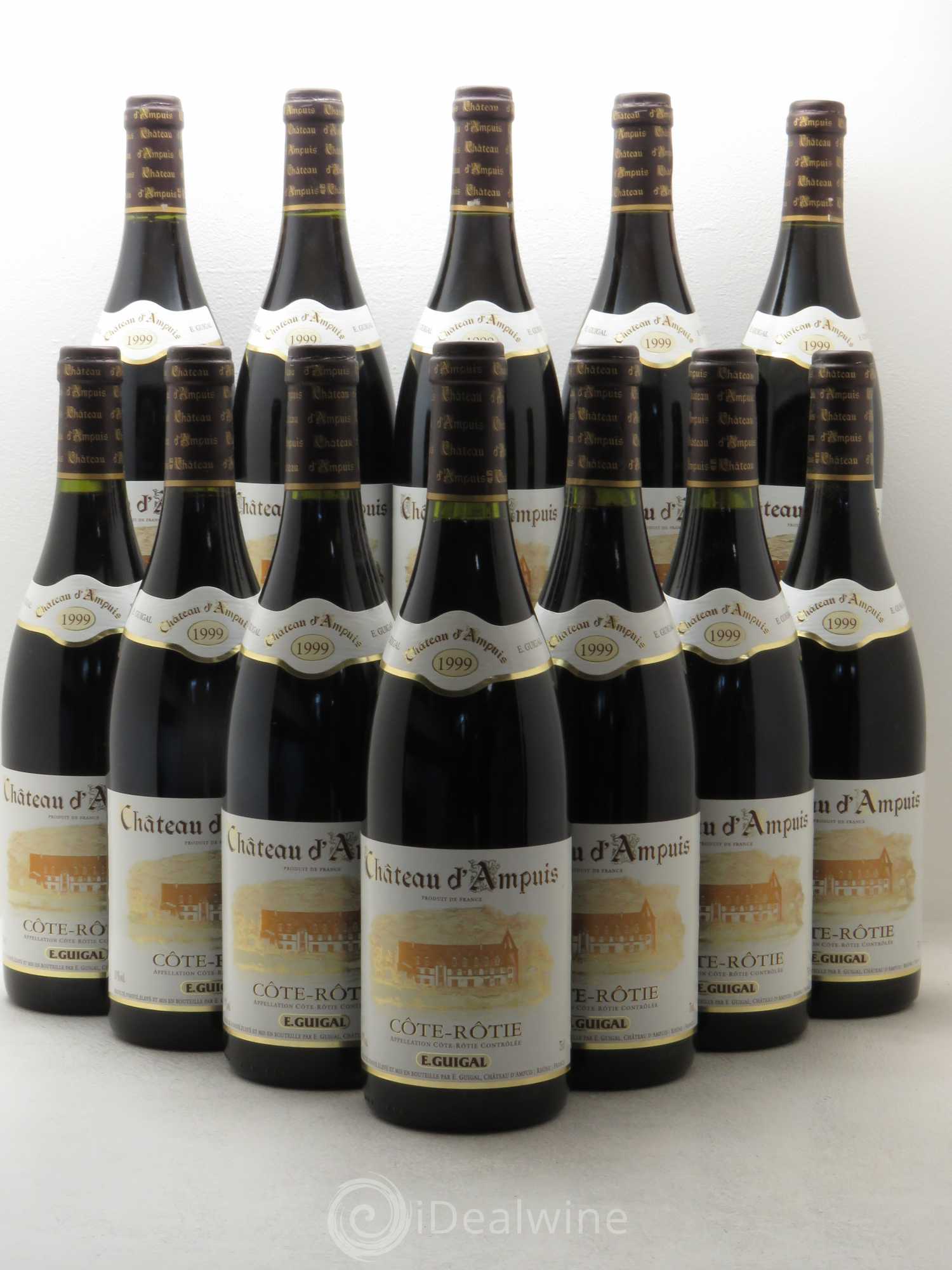 Côte-Rôtie Château d'Ampuis Guigal 1999 - Lot de 12 bouteilles - 0