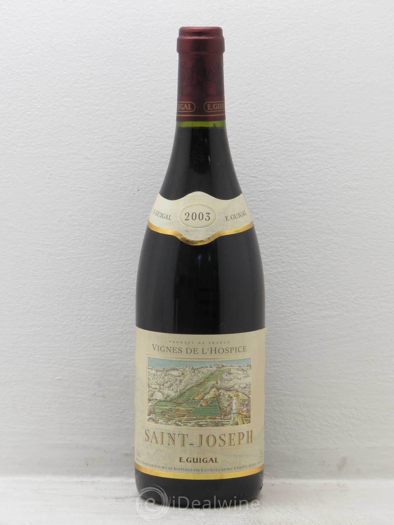 Saint-Joseph Vignes de l'Hospice Guigal 2003 - Lot de 1 bouteille - 0