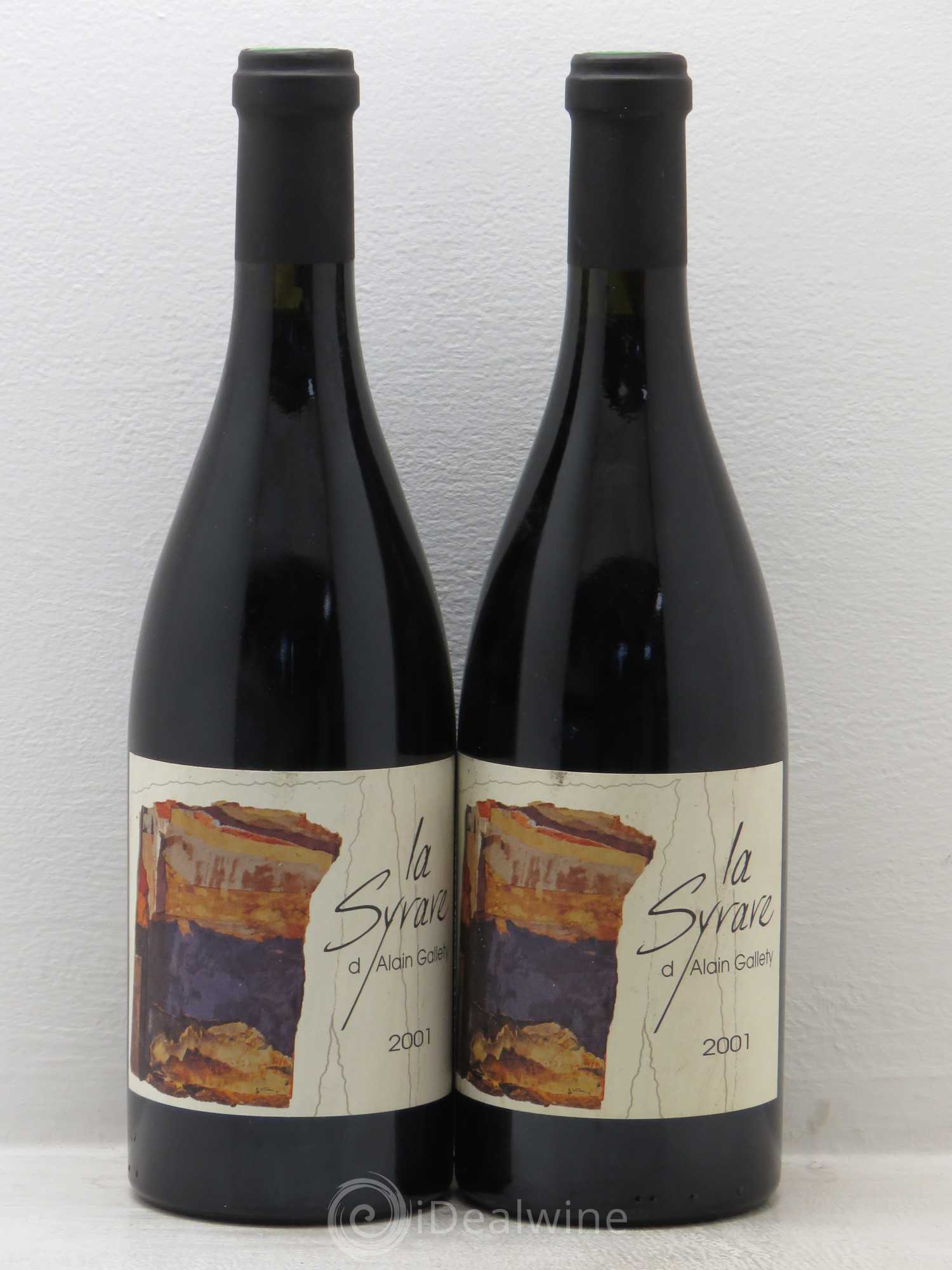 Côtes du Vivarais La Syrare Gallety (Domaine) 2001 - Lot de 2 bouteilles - 0