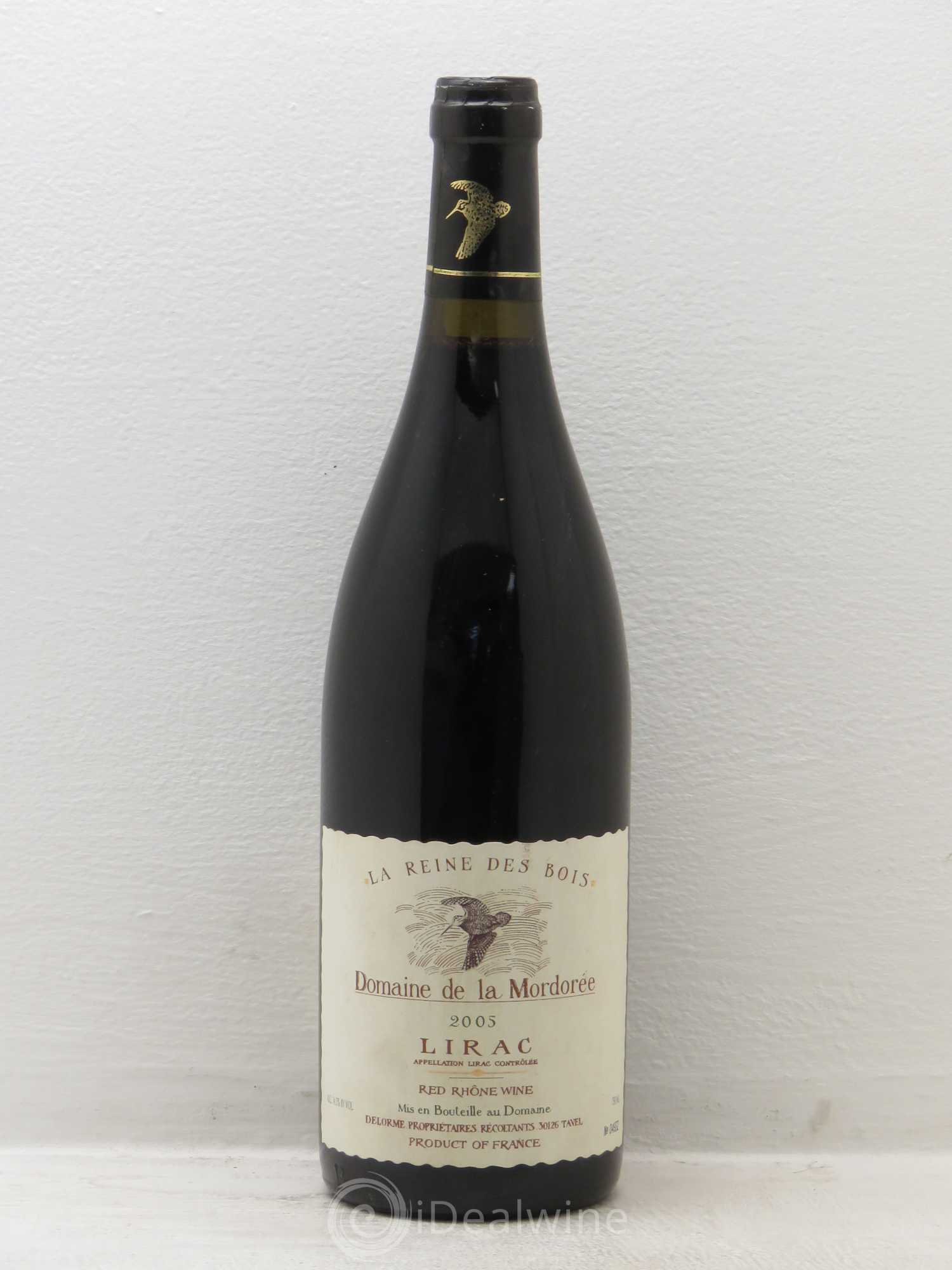 Lirac Cuvée Reine des Bois La Mordorée (Domaine de) 2005 - Lot de 1 bouteille - 0