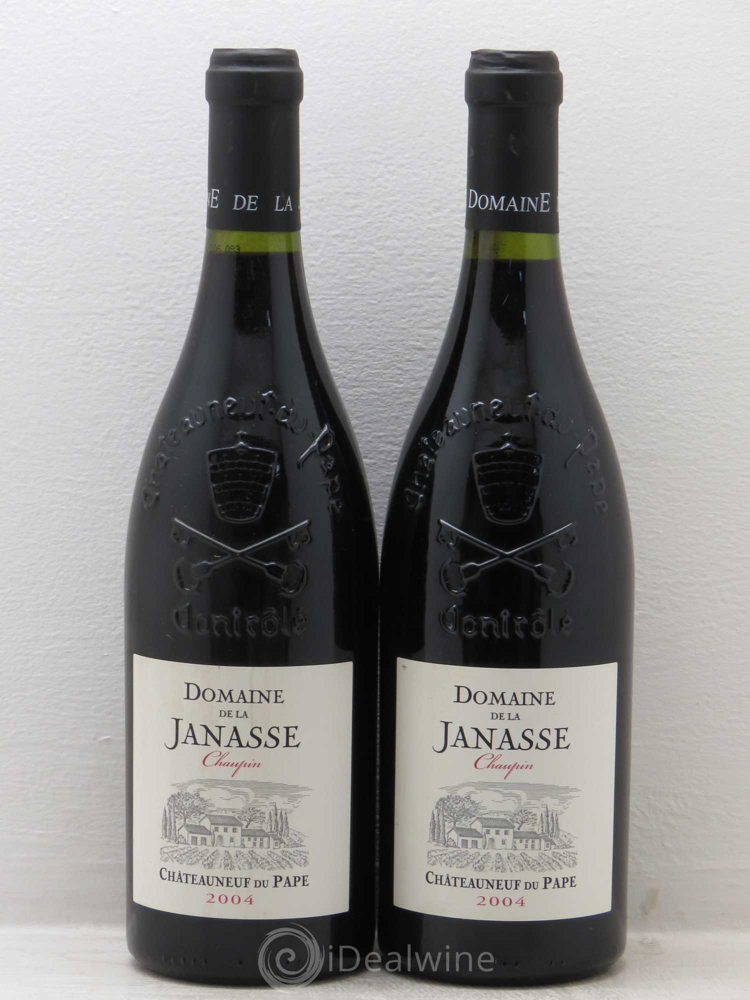 Châteauneuf-du-Pape Cuvée Chaupin La Janasse (Domaine de) 2004 - Lot de 2 bouteilles - 0
