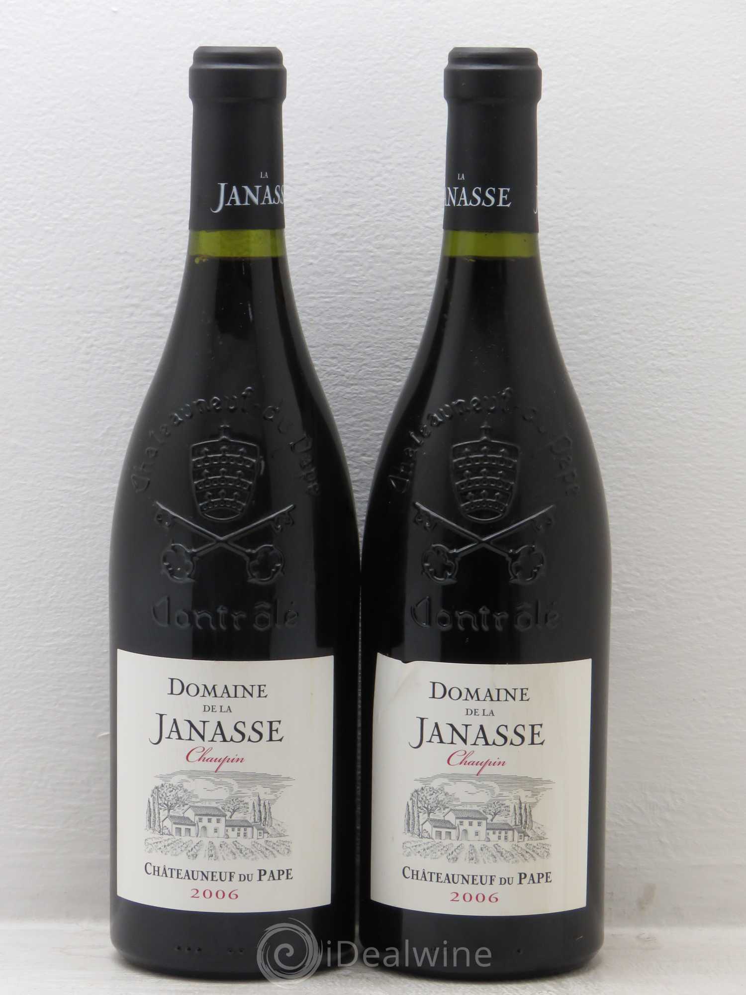 Châteauneuf-du-Pape Cuvée Chaupin La Janasse (Domaine de) 2006 - Lot de 2 bouteilles - 0
