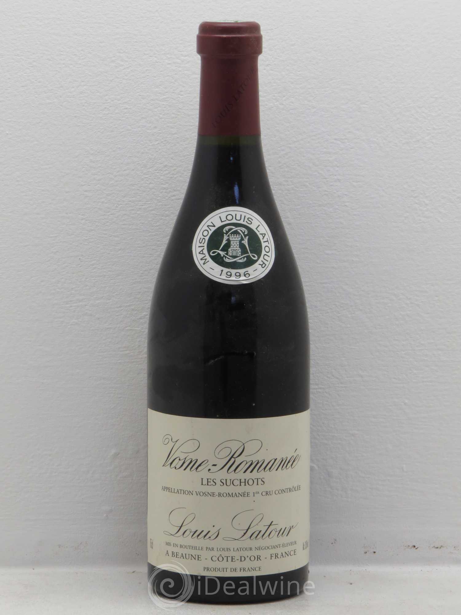 Vosne-Romanée 1er Cru 1996 - Lot de 1 bouteille - 0