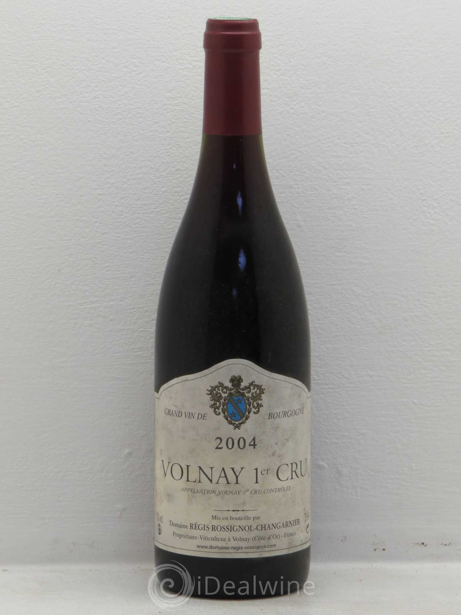Volnay 1er Cru Régis Rossignol Changarnier 2004 - Posten von 1 Flasche - 0