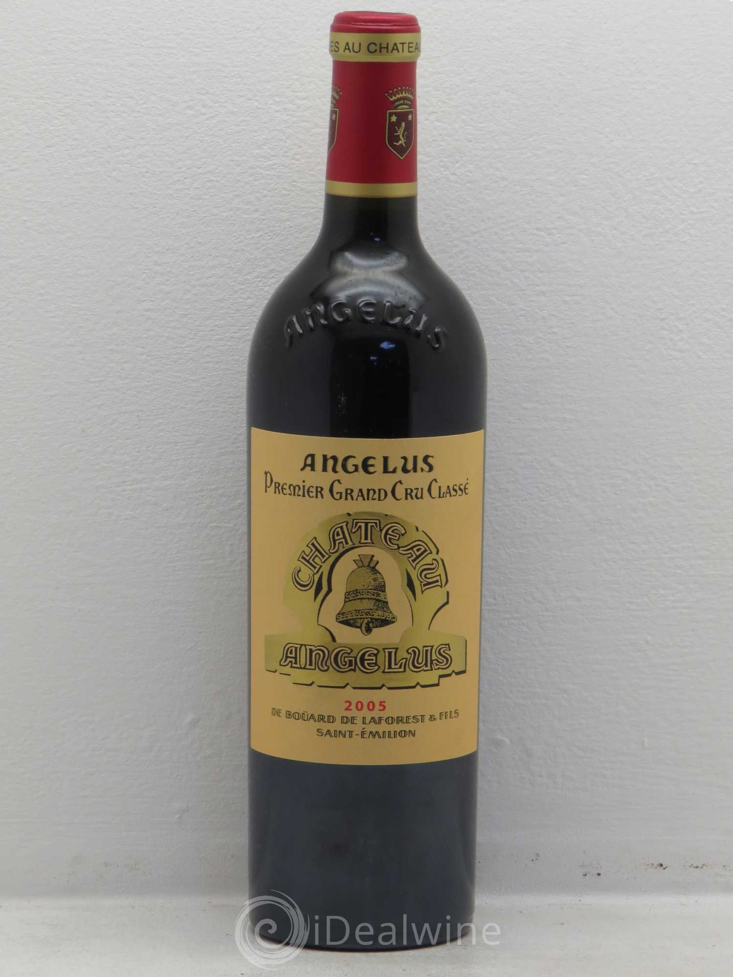 Château Angélus 1er Grand Cru Classé A 2005 - Lot de 1 bouteille - 0
